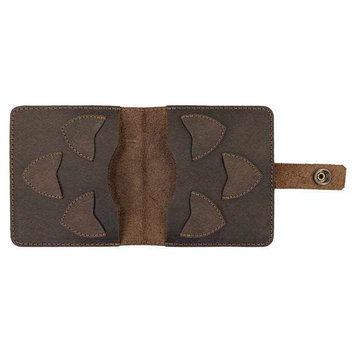 Guitar Pick & String Wallet - Stockyard X 'The Leather Store'
