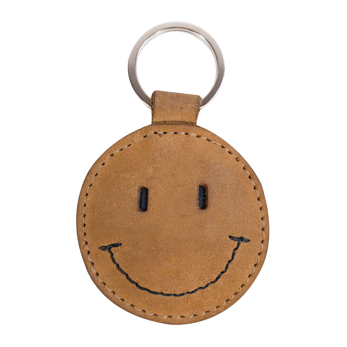 Smiley Face Keychain - Stockyard X 'The Leather Store'
