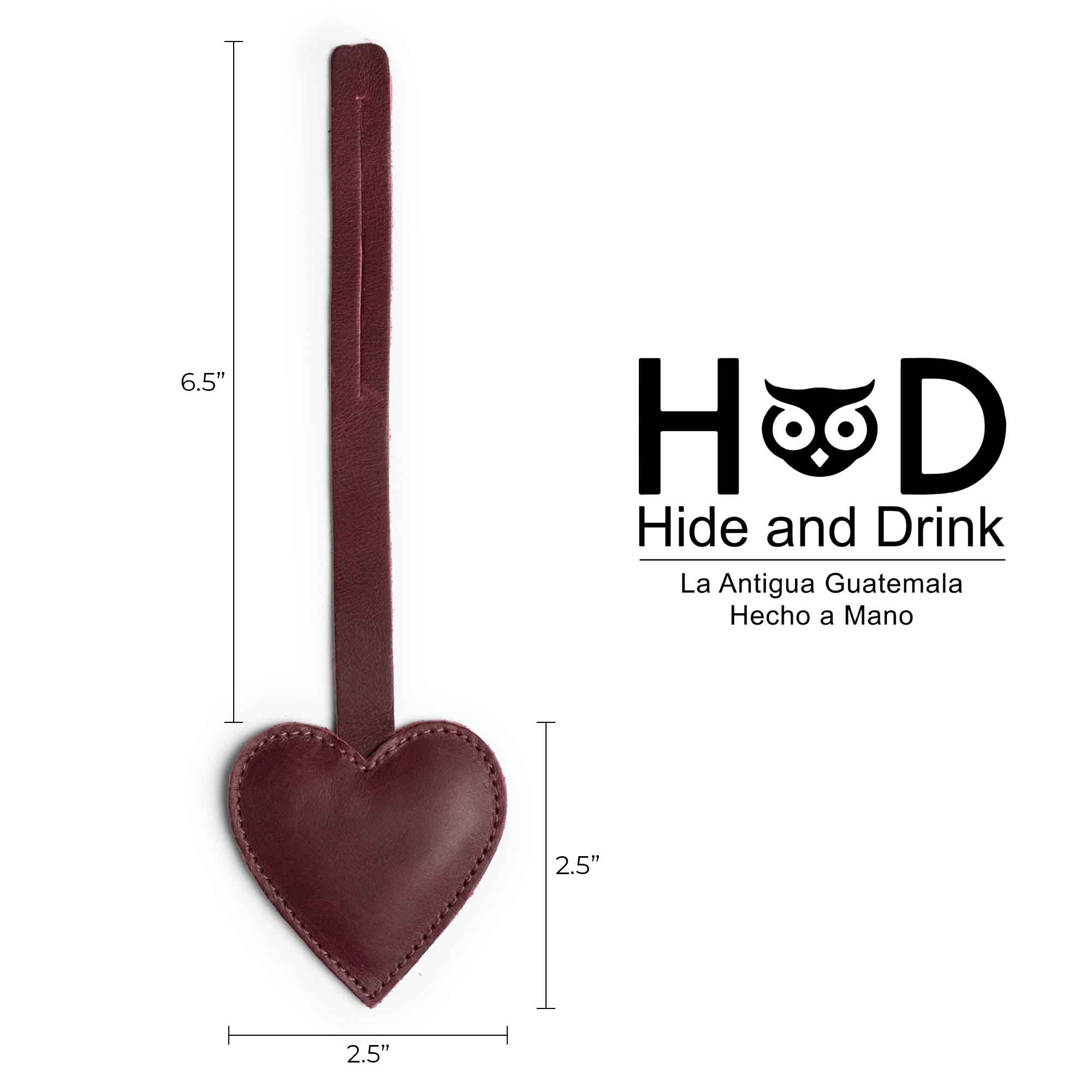 Hide & Drink Bag Charms illustrating dimensions for an engaging moose design. This charm for handbags serves as a purse charm for tote & backpacks crafted from premium full grain leather. Capturing StockyardX's commitment to small batch production, each piece showcases hand cut, hand sewn artistry with fire branding details, handmade in La Antigua Guatemala & Oaxaca Mexico.