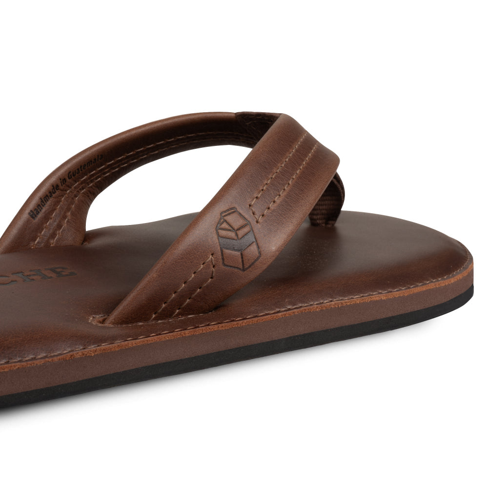 South Shore Padded Leather Flip Flop | La Leche – StockyardX, The