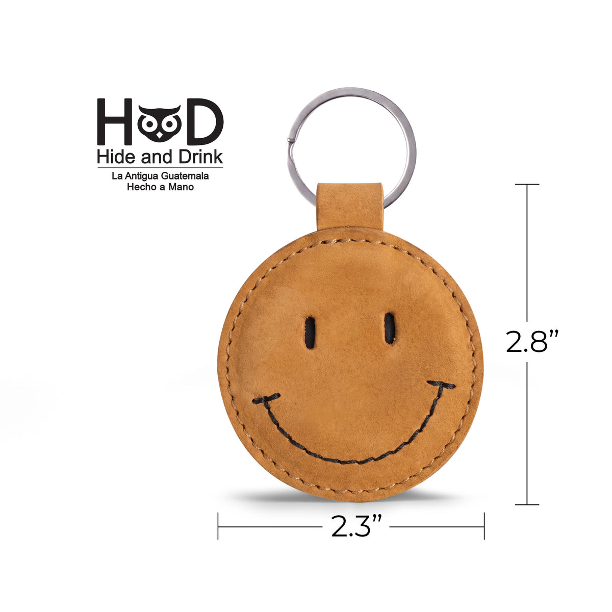 Smiley Face Keychain