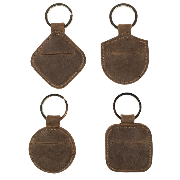 AirTag Keyrings 4 Pack - Stockyard X 'The Leather Store'