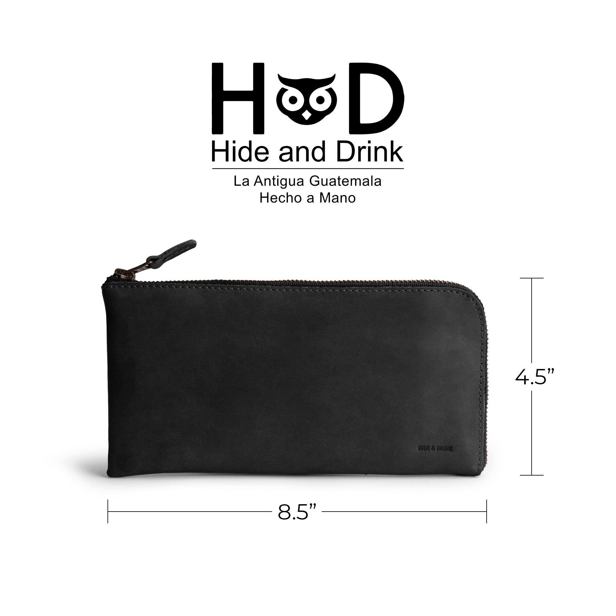 Large Zippered Wallet