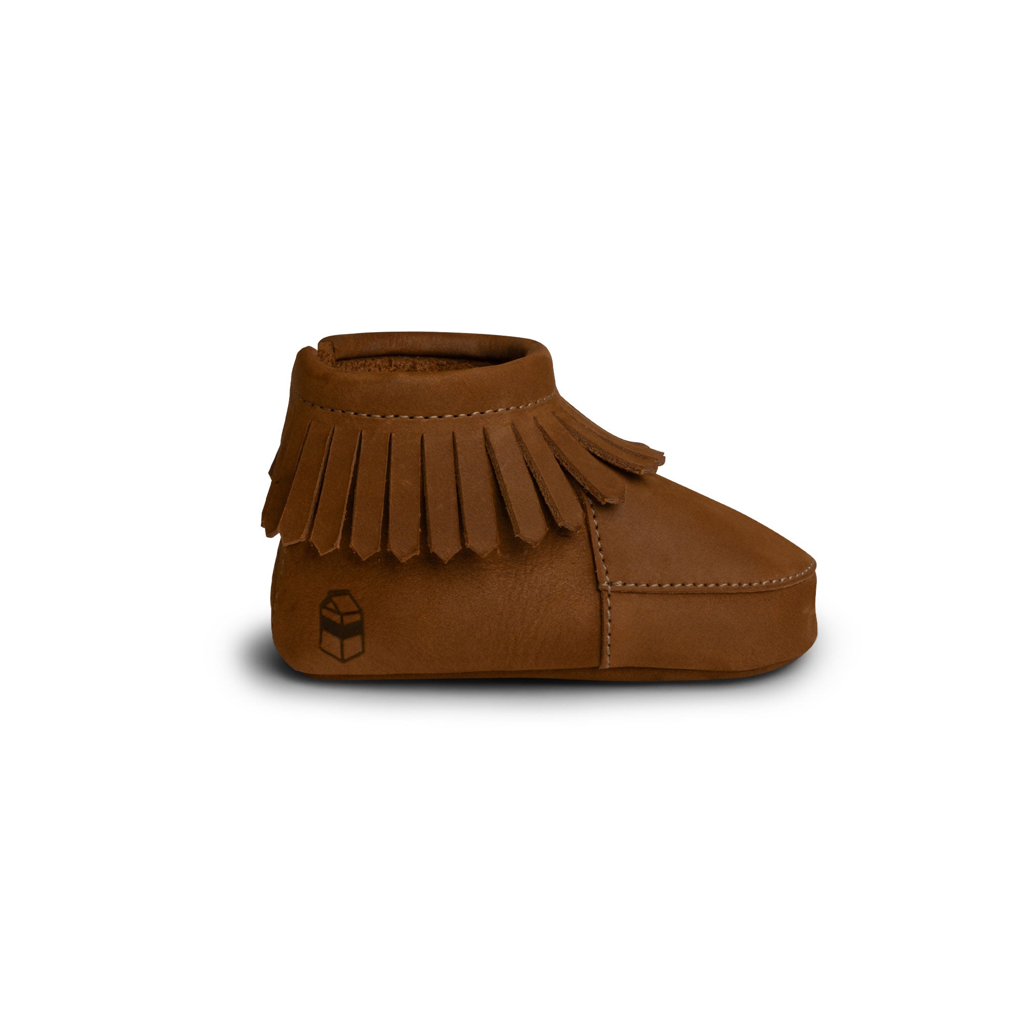 Infant & Toddler Fringe Moccasin Bootie – StockyardX, The Leather