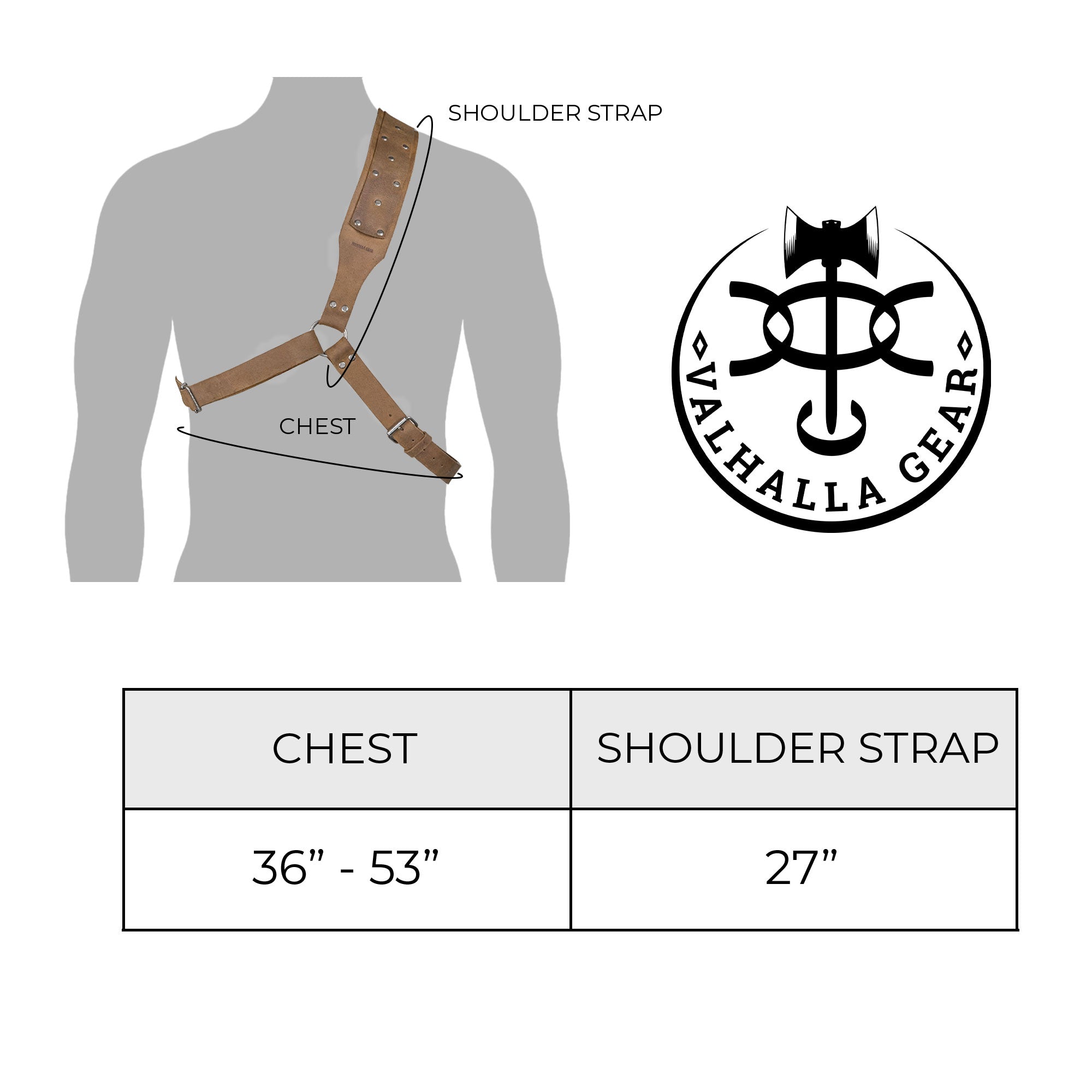 Medieval Back Sword Shoulder Frog