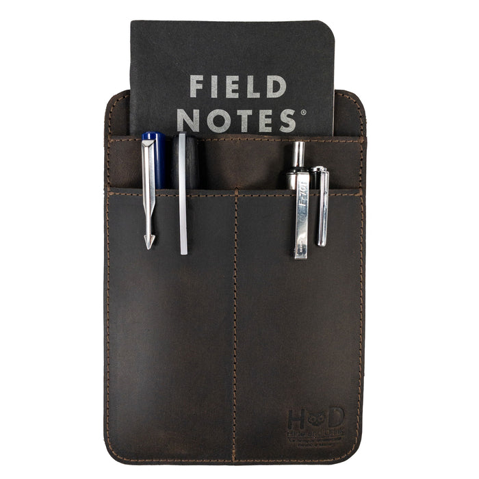 Rustic Carrier for Filed Notes and Pens - Stockyard X 'The Leather Store'