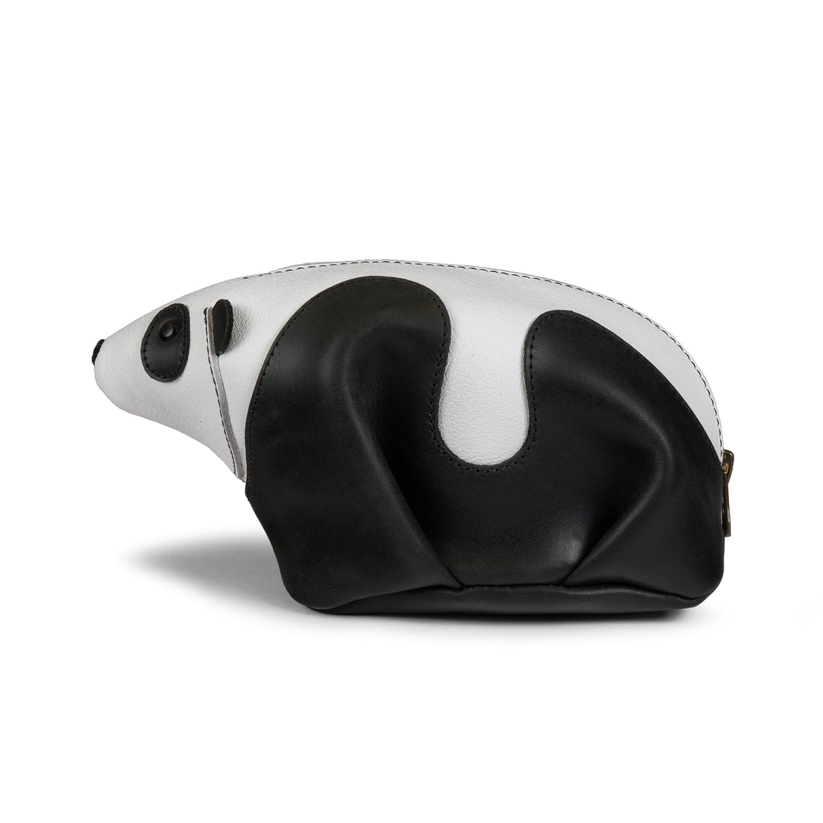 Leather Panda Pouch