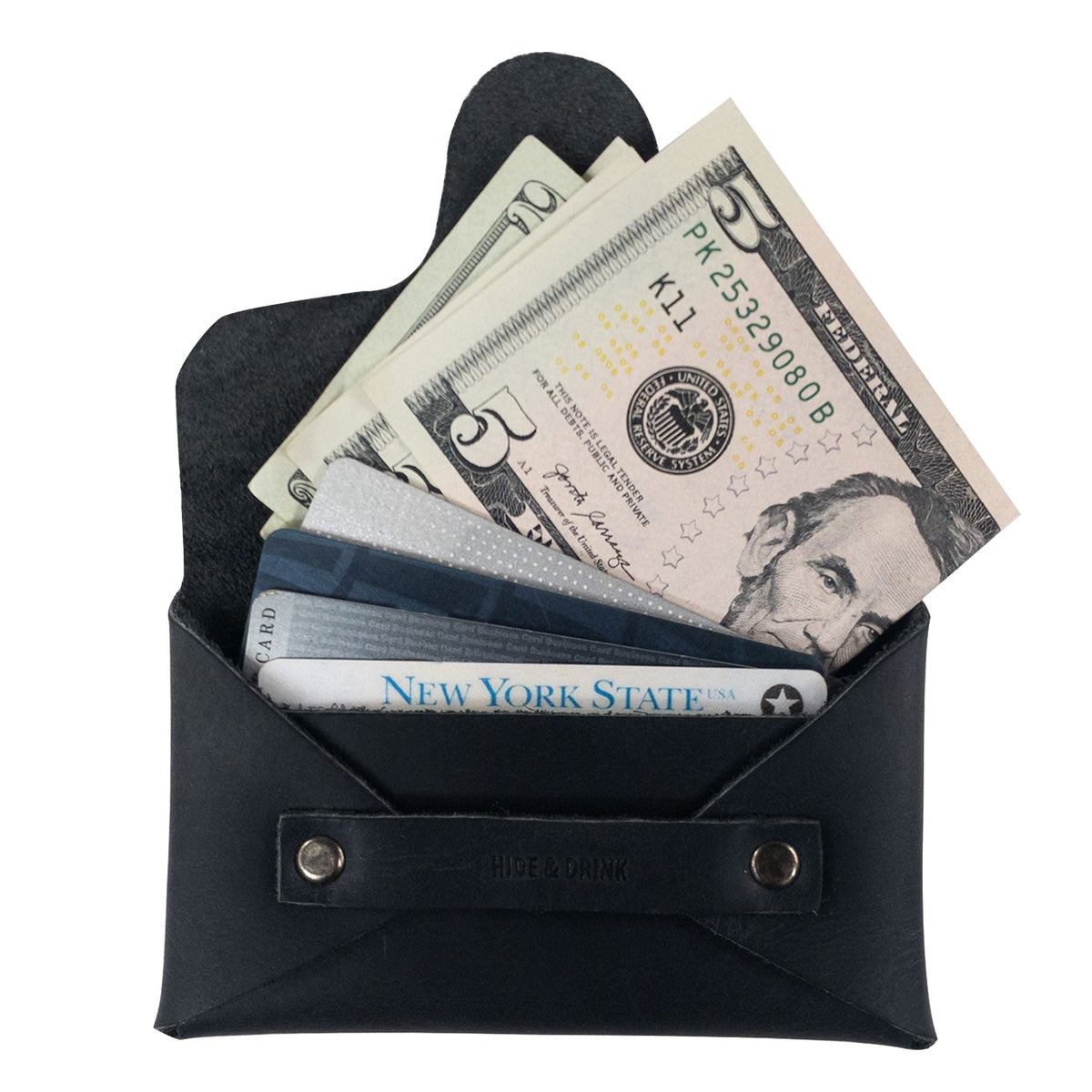Snapless Business Card Holder – StockyardX, The Leather Store