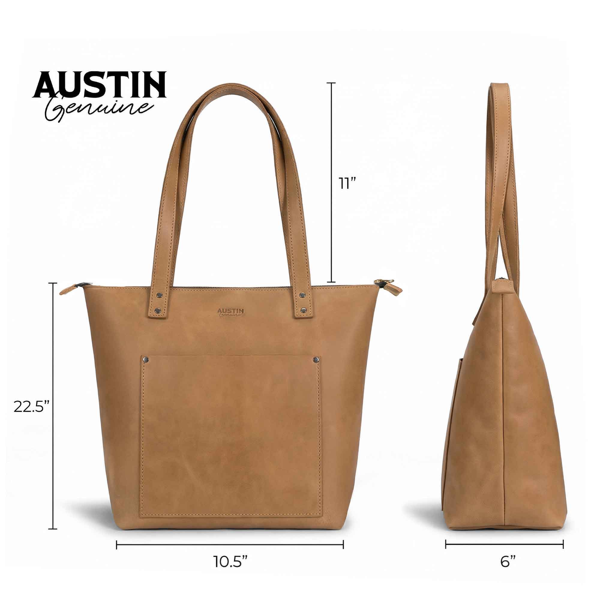 The Juniper Zippered Tote Bag