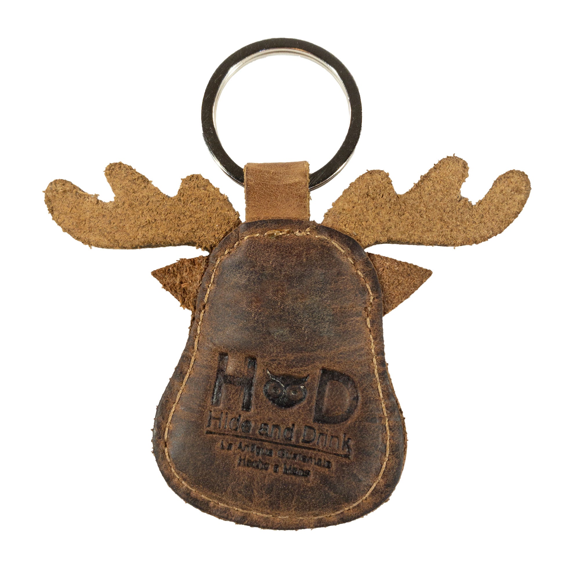Moose Keychain - Stockyard X 'The Leather Store'