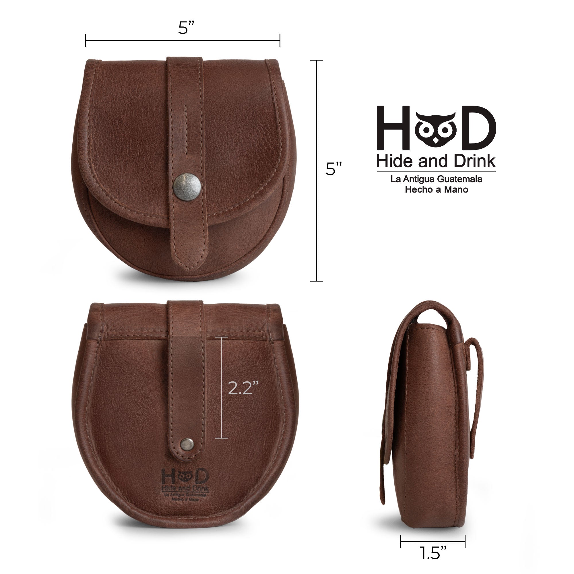 Bushcraft Leather Pouch – StockyardX, The Leather Store