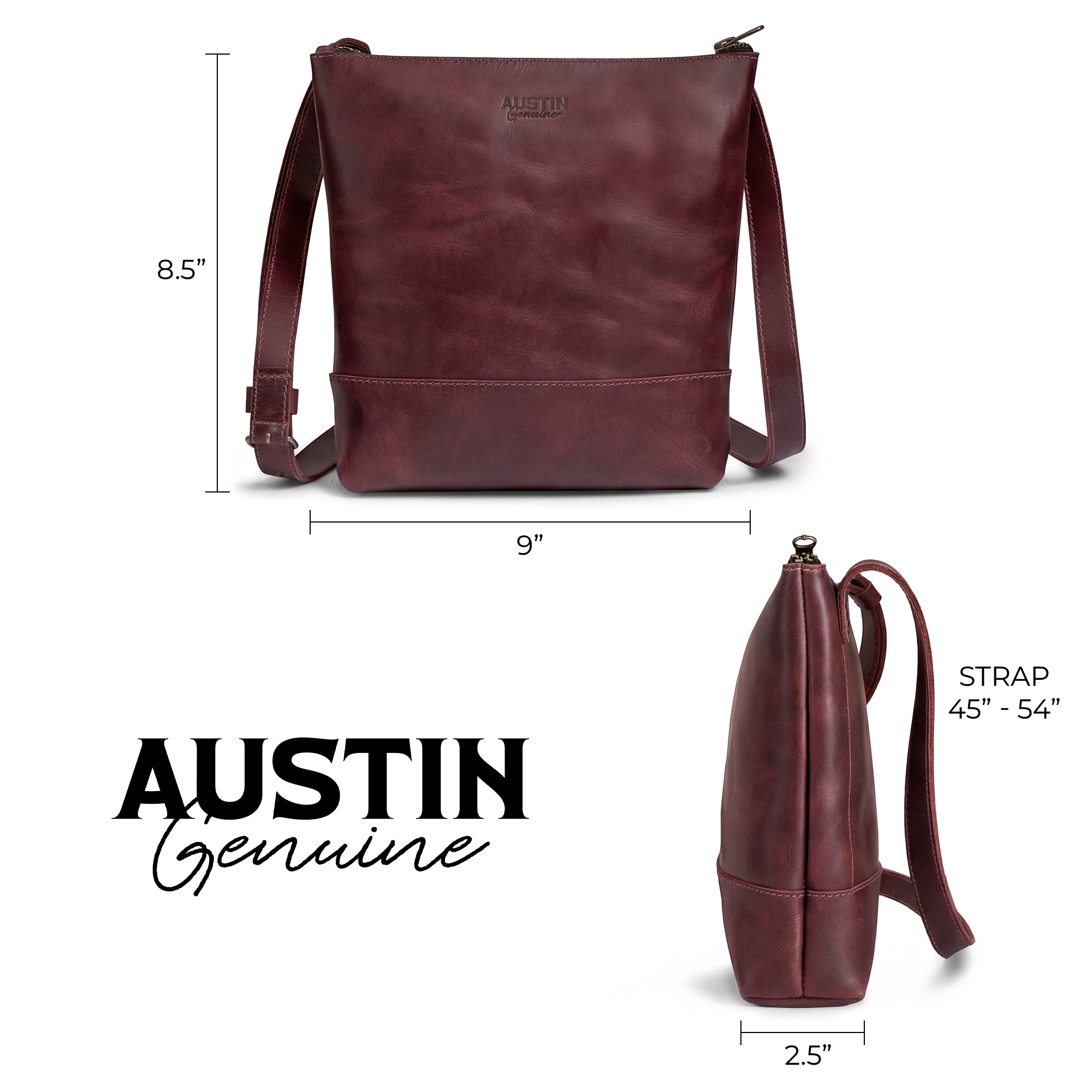The Zilker Crossbody Bag