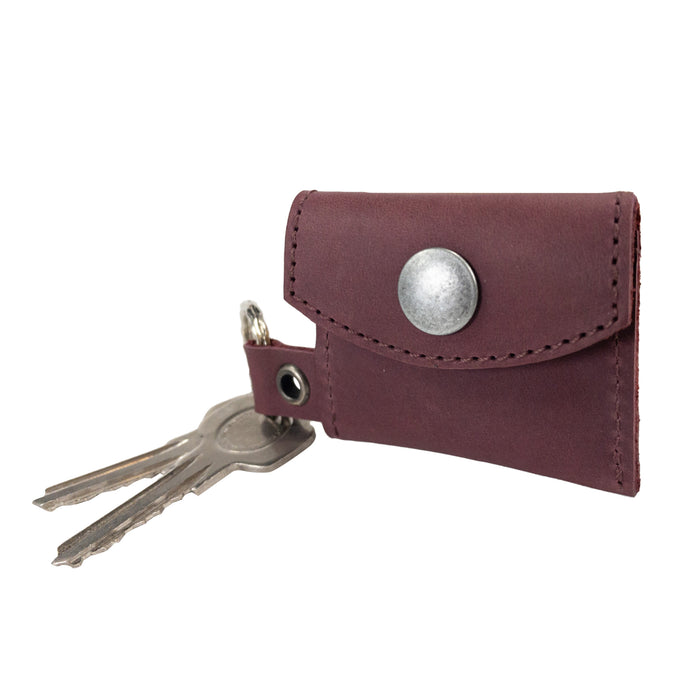 Tiny Coin Holder Keychain - Stockyard X 'The Leather Store'