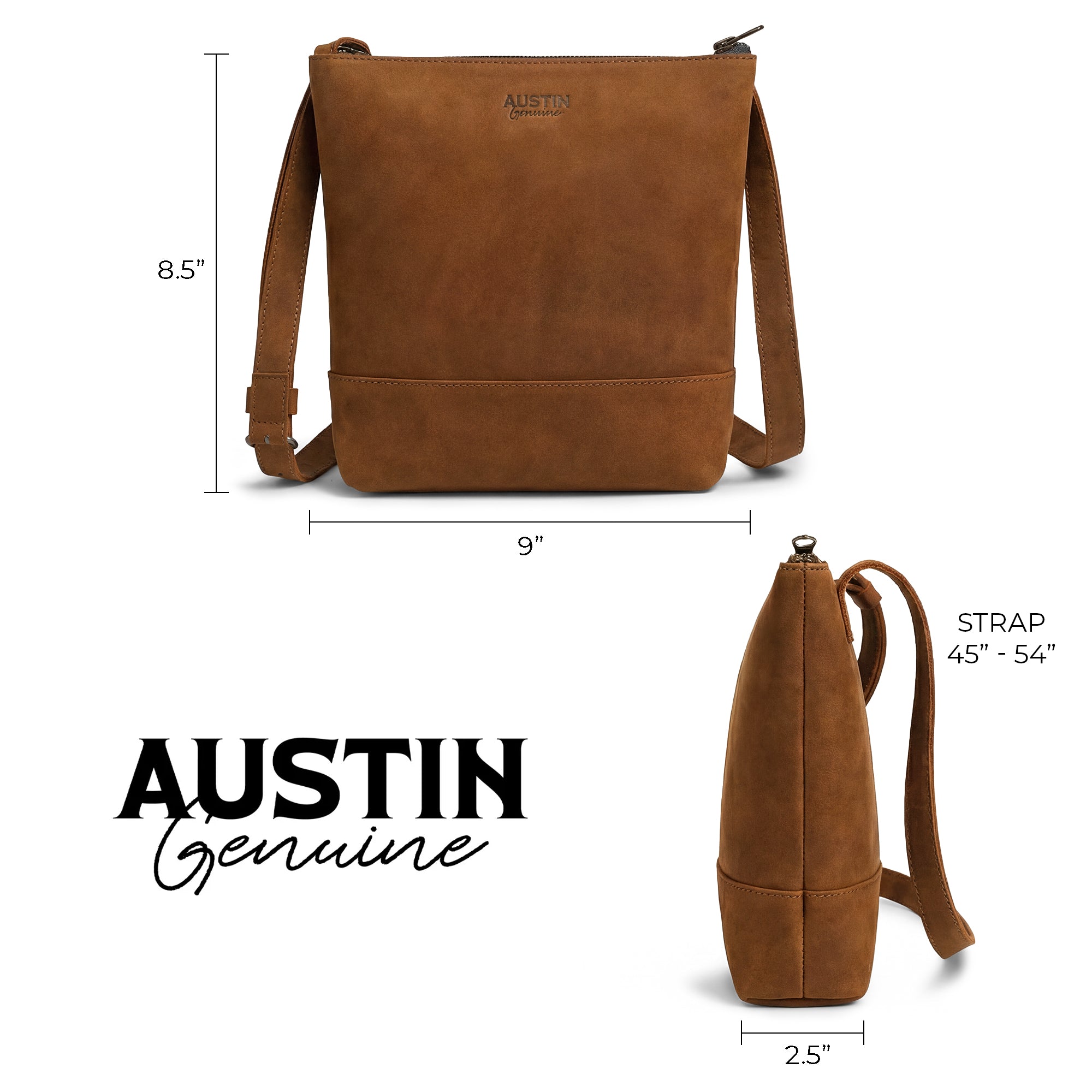 The Zilker Crossbody Bag