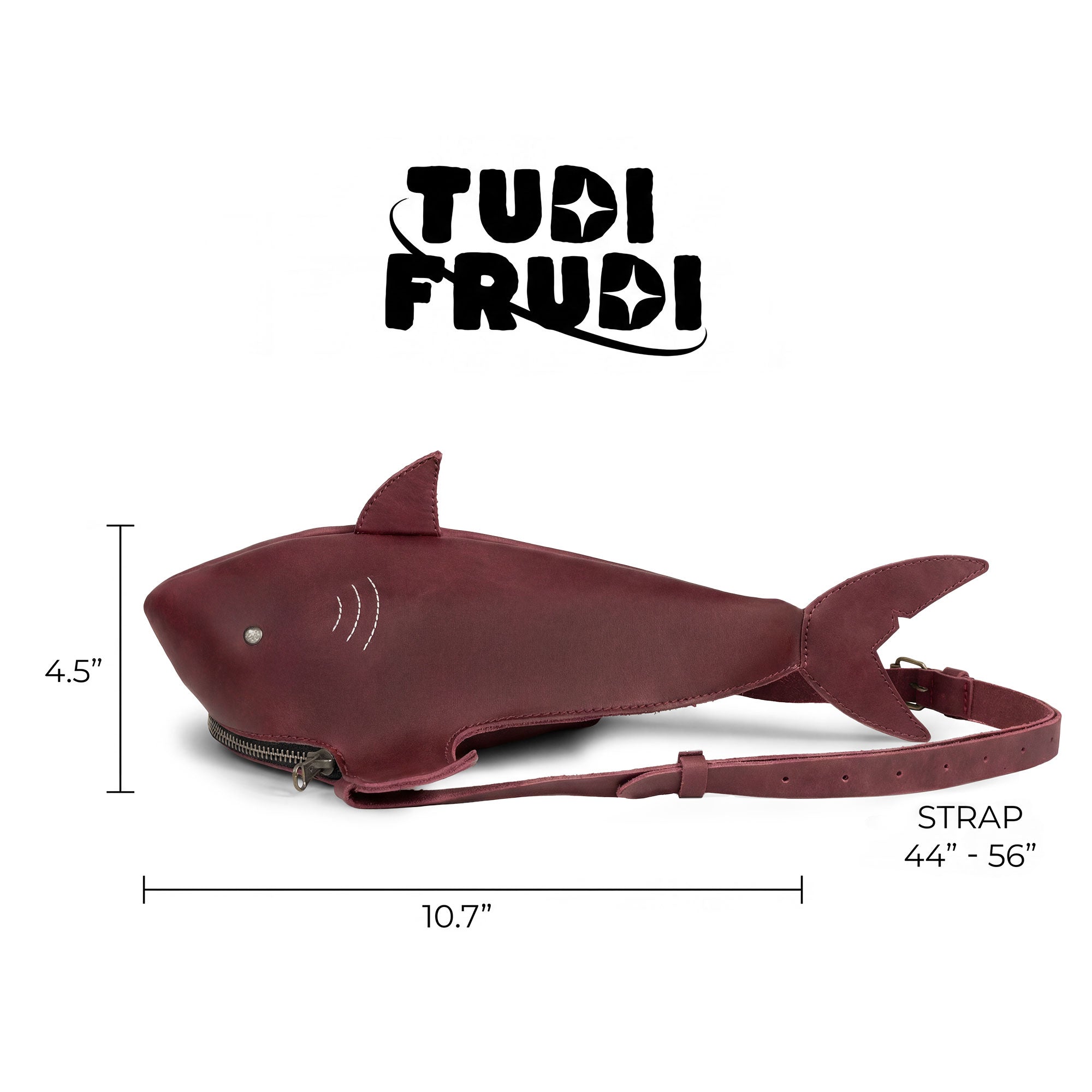 Shark-Shaped Shoulder Bag