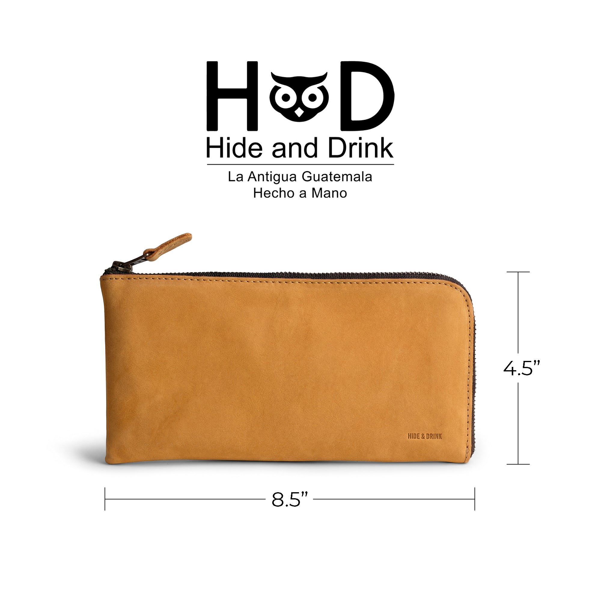 Large Zippered Wallet