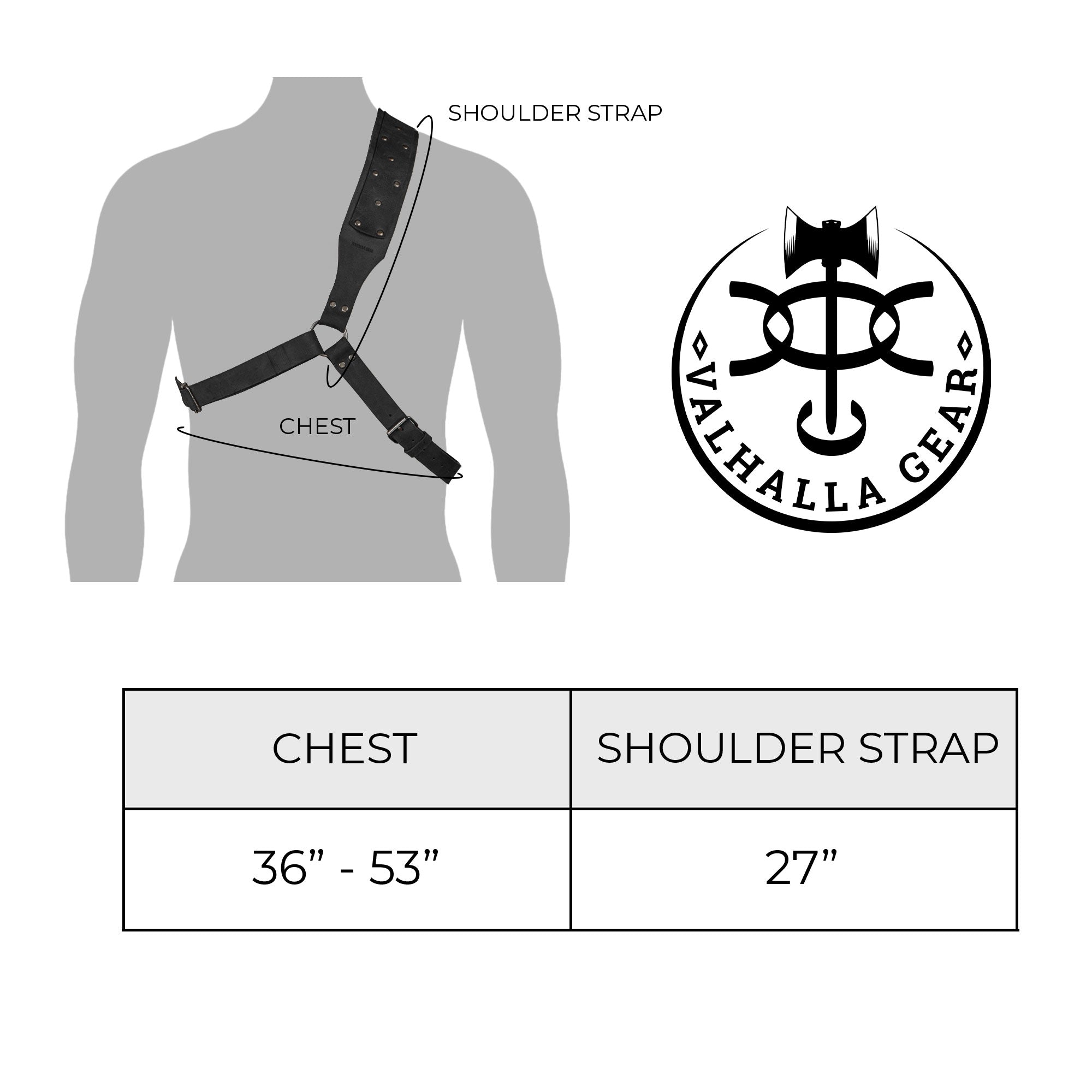 Medieval Back Sword Shoulder Frog