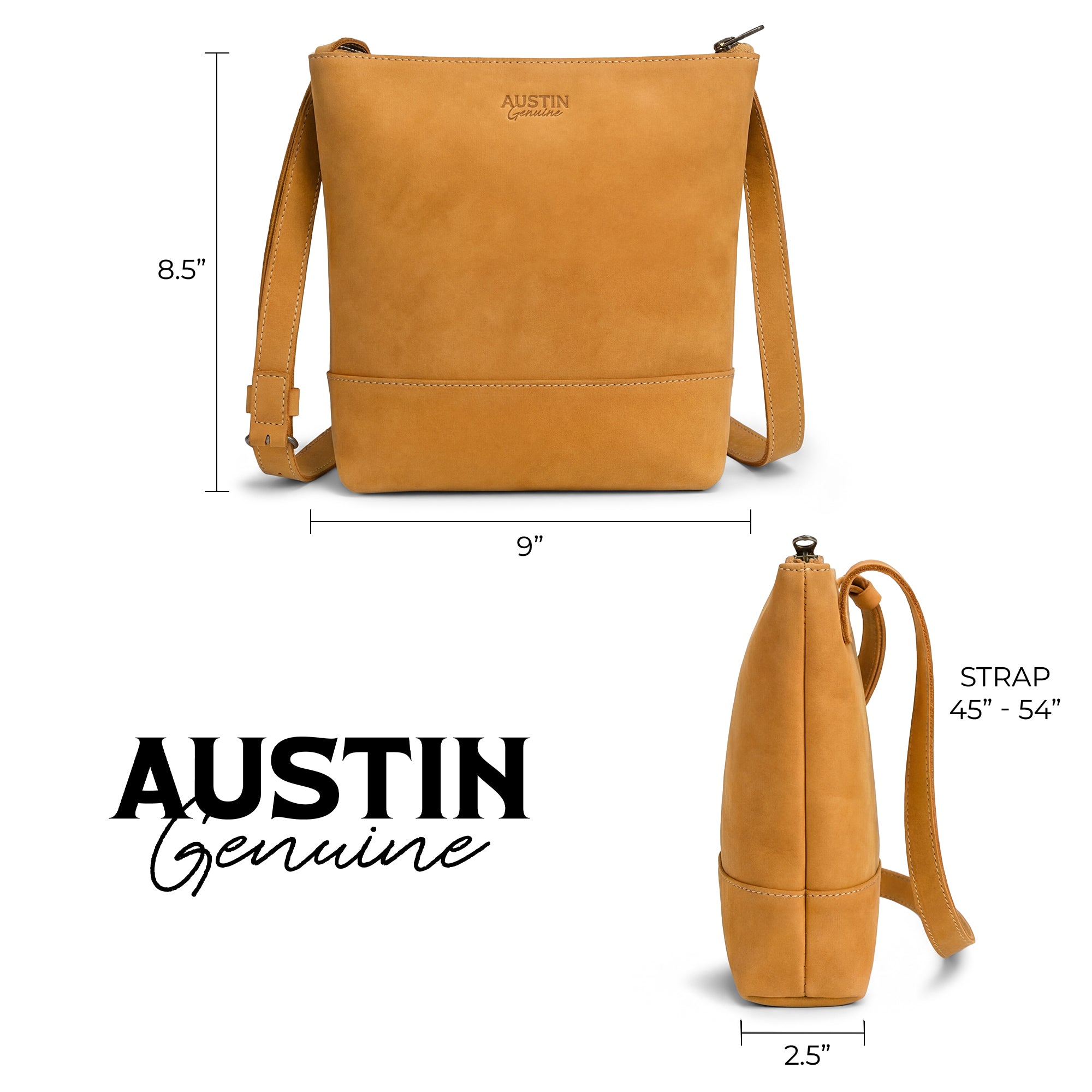 The Zilker Crossbody Bag