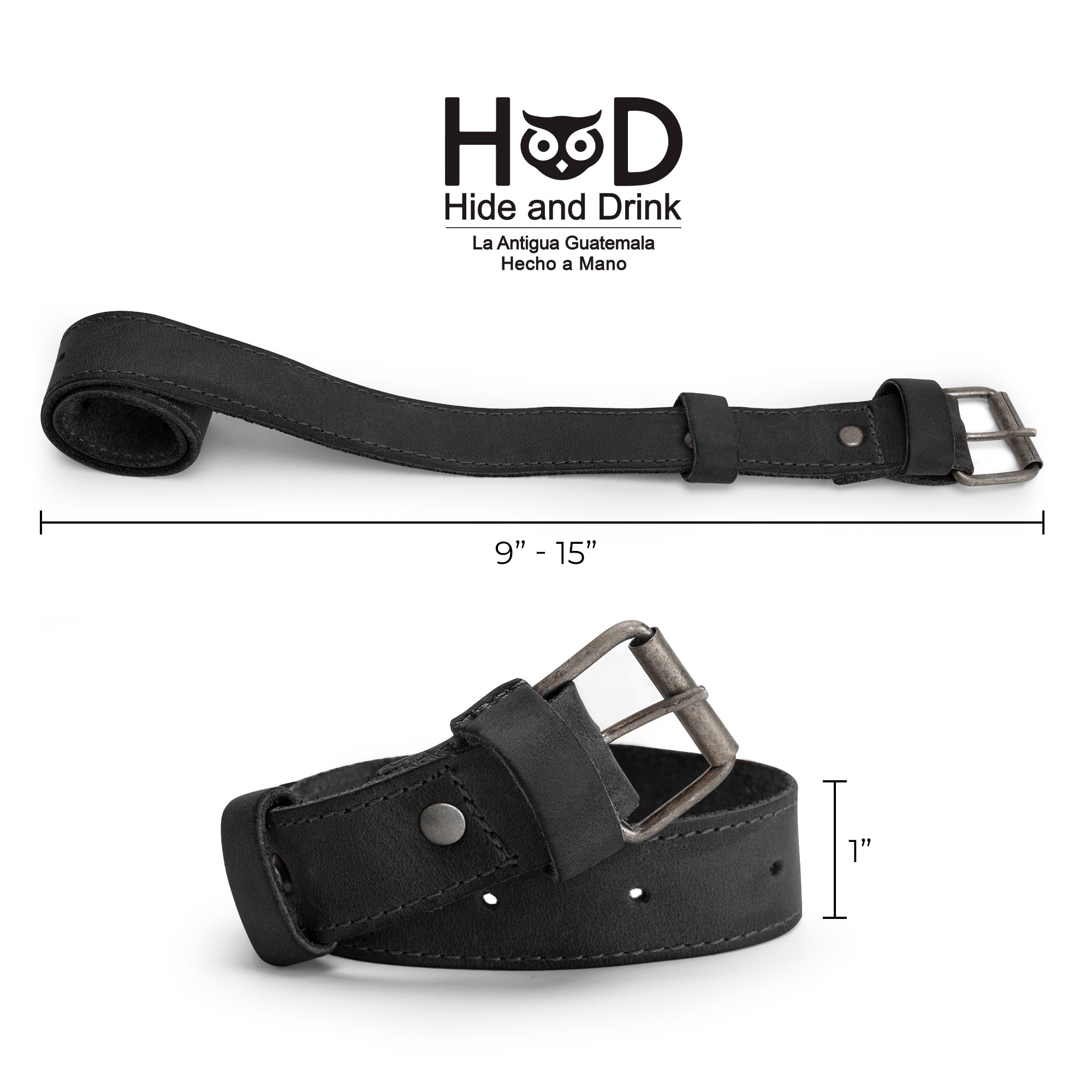 Bicycle Ankle Bands by Hide & Drink, displaying Rustic Bicycle Ankle Bands with a reliable Brass Metal Buckle. These Adjustable Straps for Legs are constructed from durable Full Grain Leather, making them ideal as Vintage Gifts for Cyclists, artisanally designed in La Antigua Guatemala.