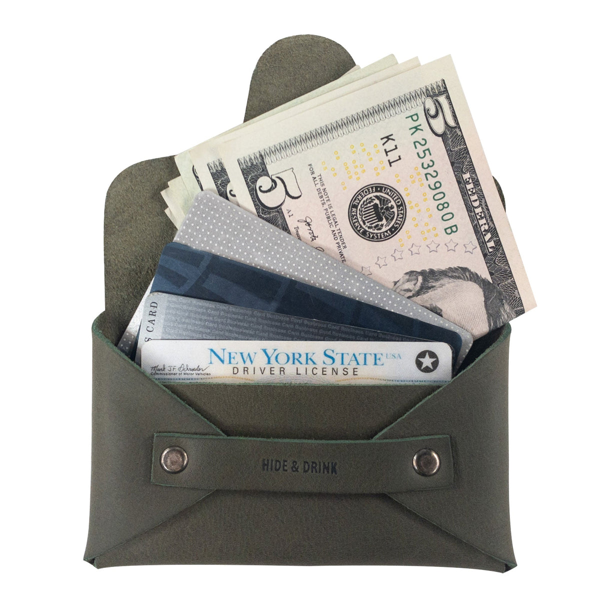 Snapless Business Card Holder – StockyardX, The Leather Store