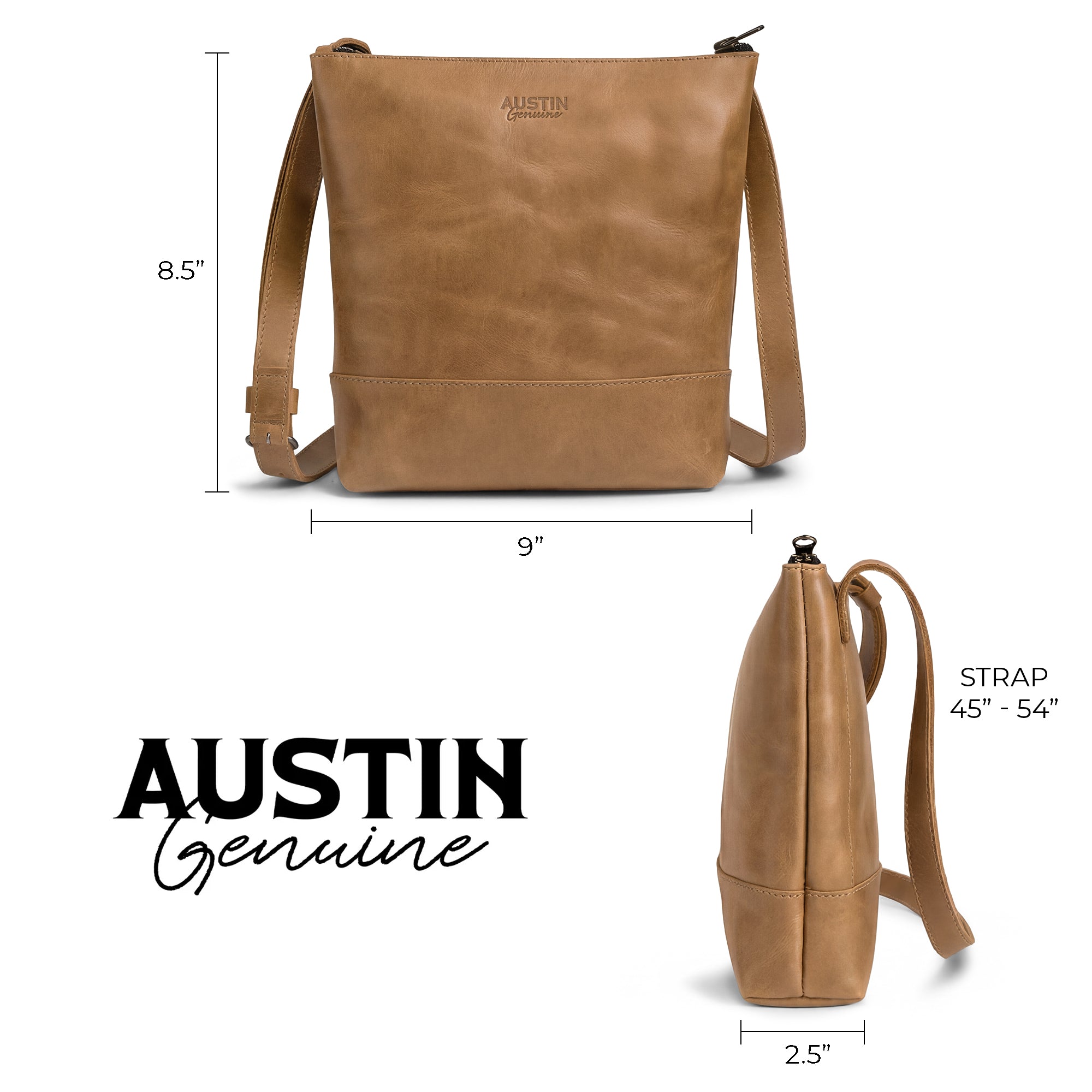The Zilker Crossbody Bag