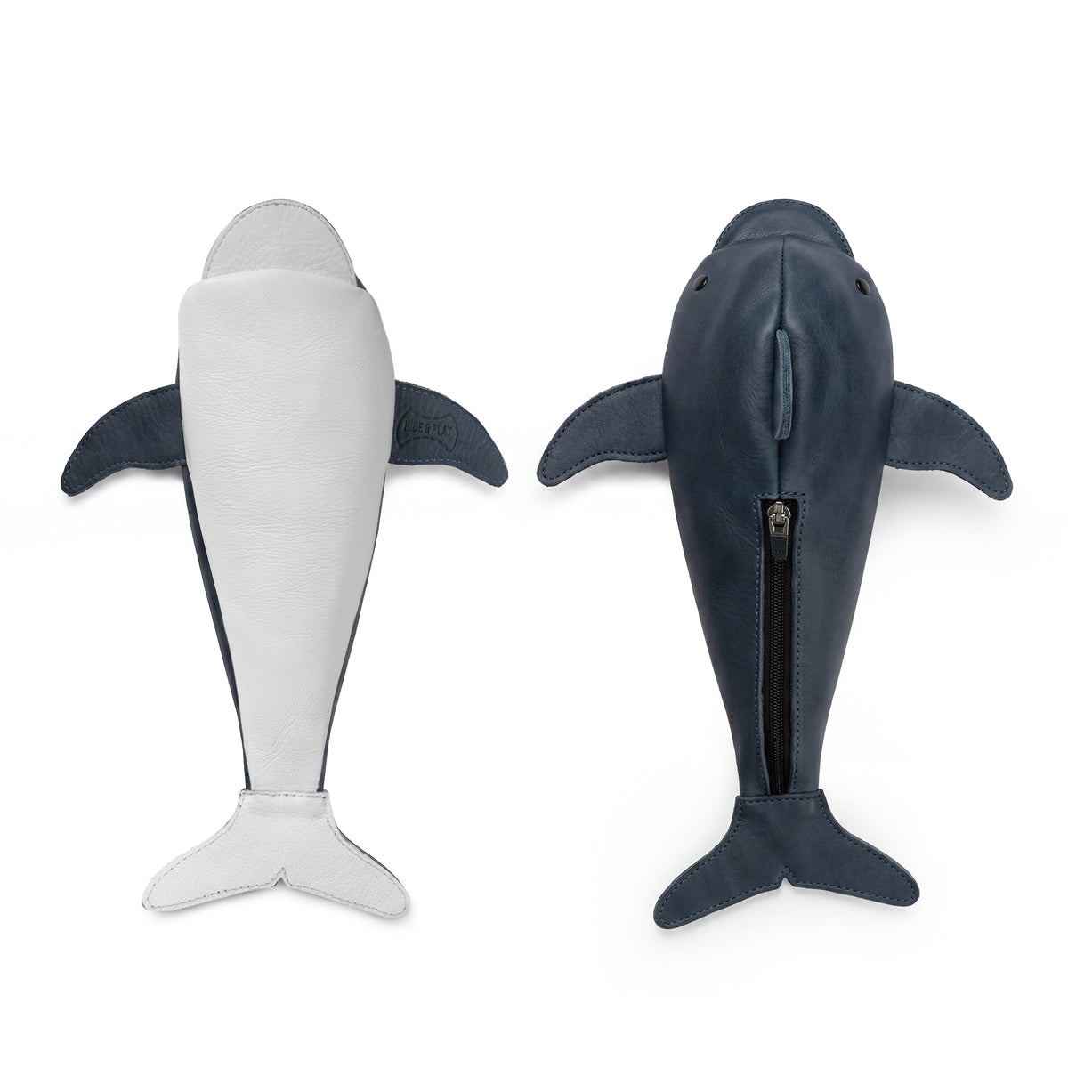 Leather Dolphin Pouch