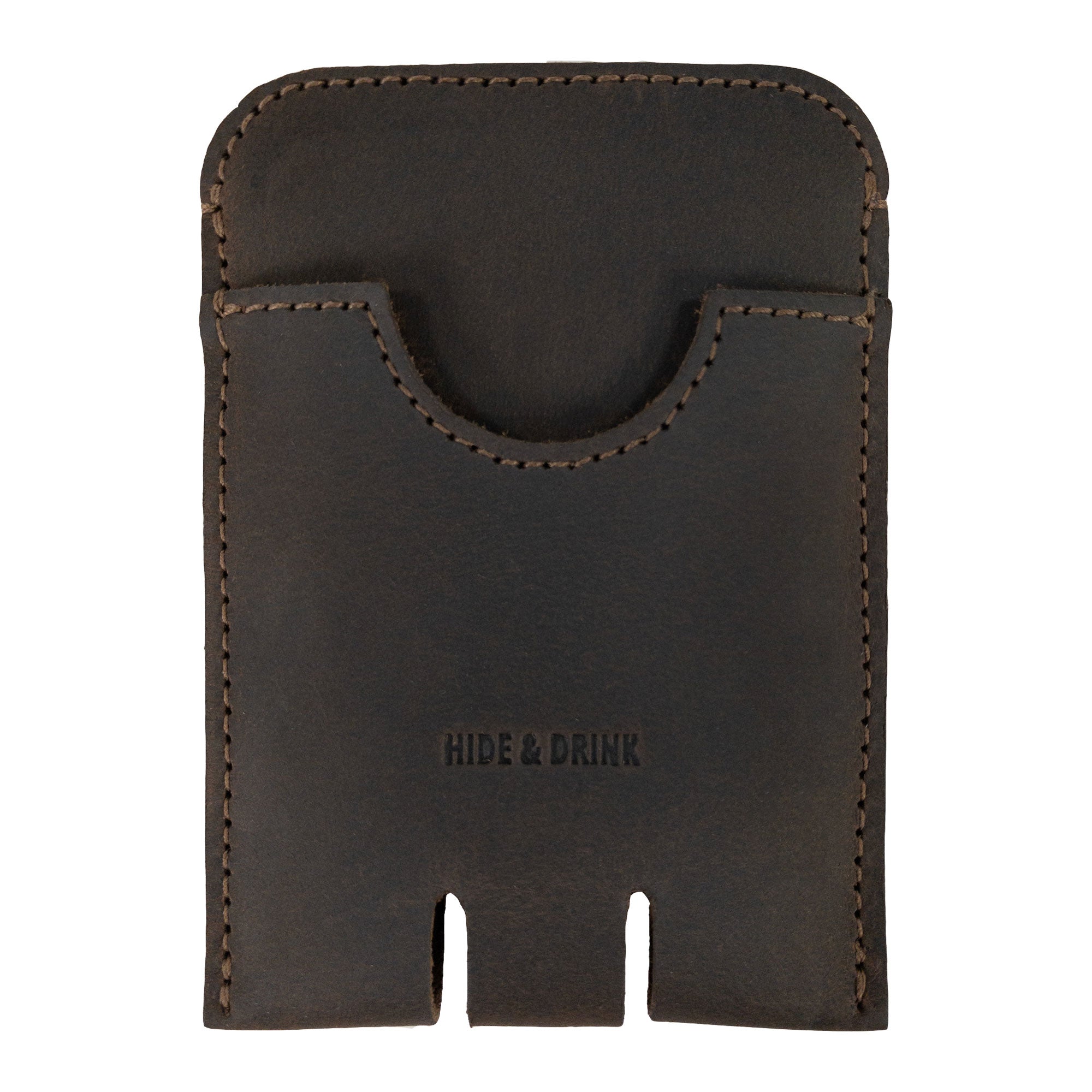 Push Card Holder Bourbon Brown Push Card Holder Bourbon Brown
