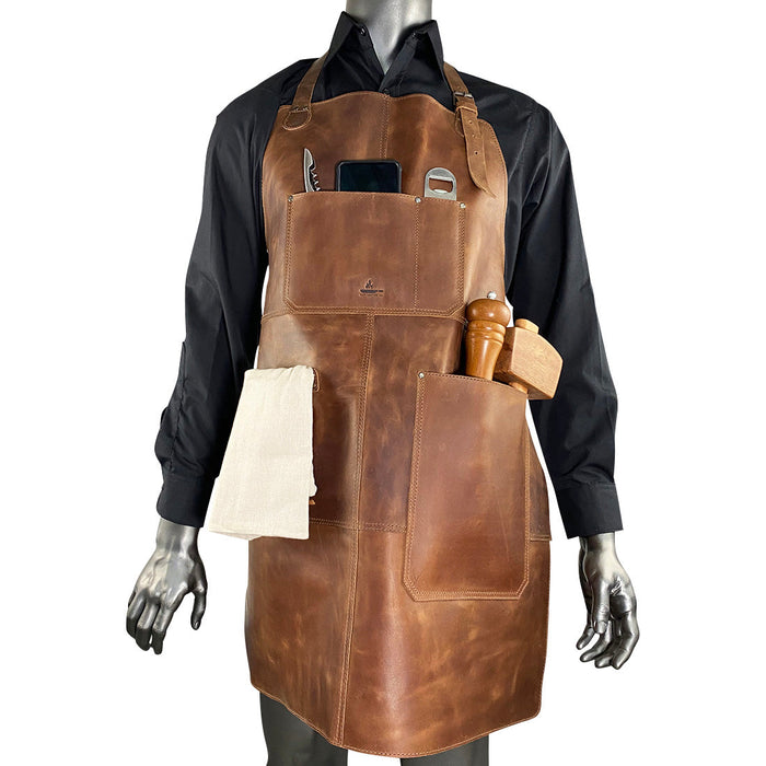 Grill Apron - Stockyard X 'The Leather Store'