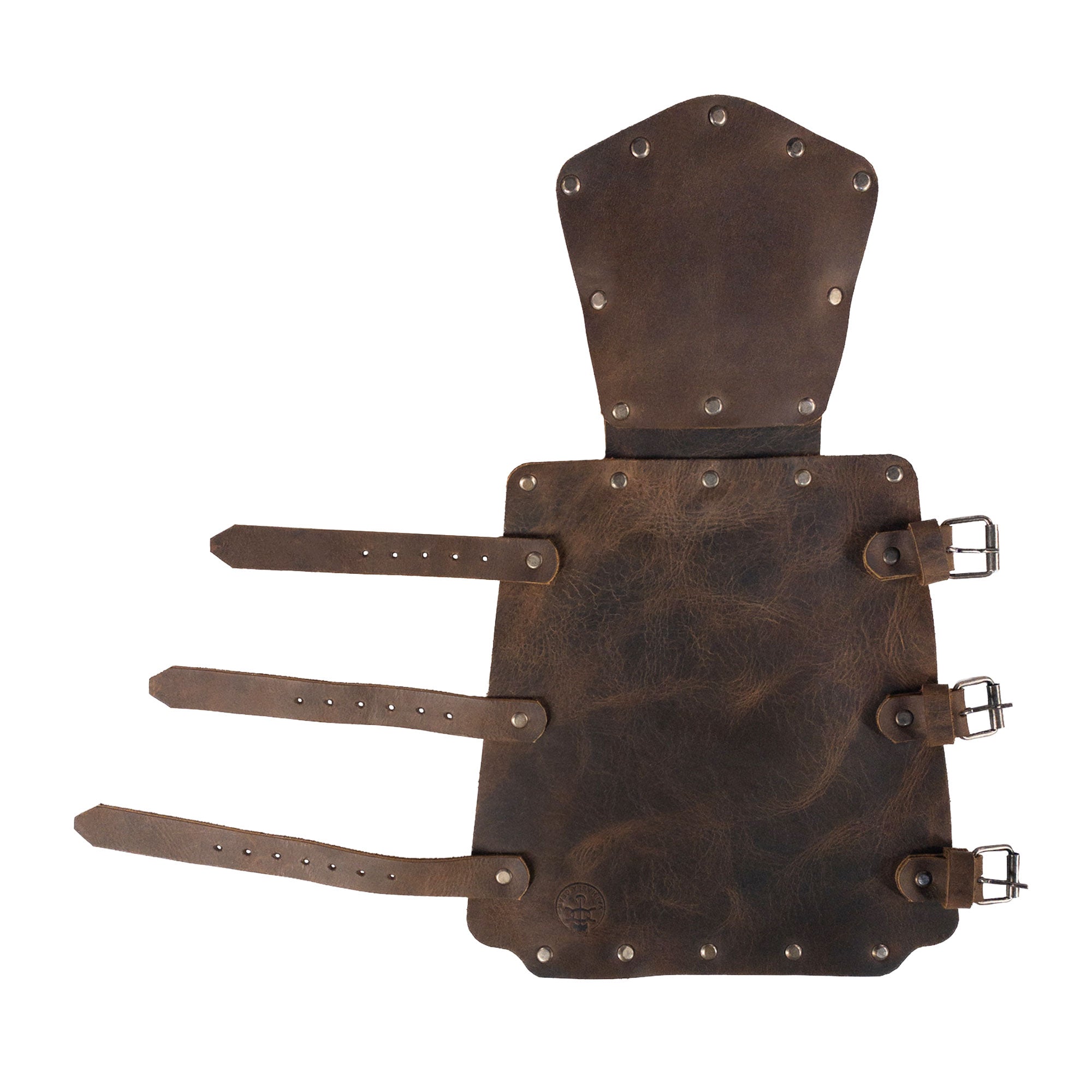 Riveted Bracer with Hand Protection - Stockyard X 'The Leather Store'