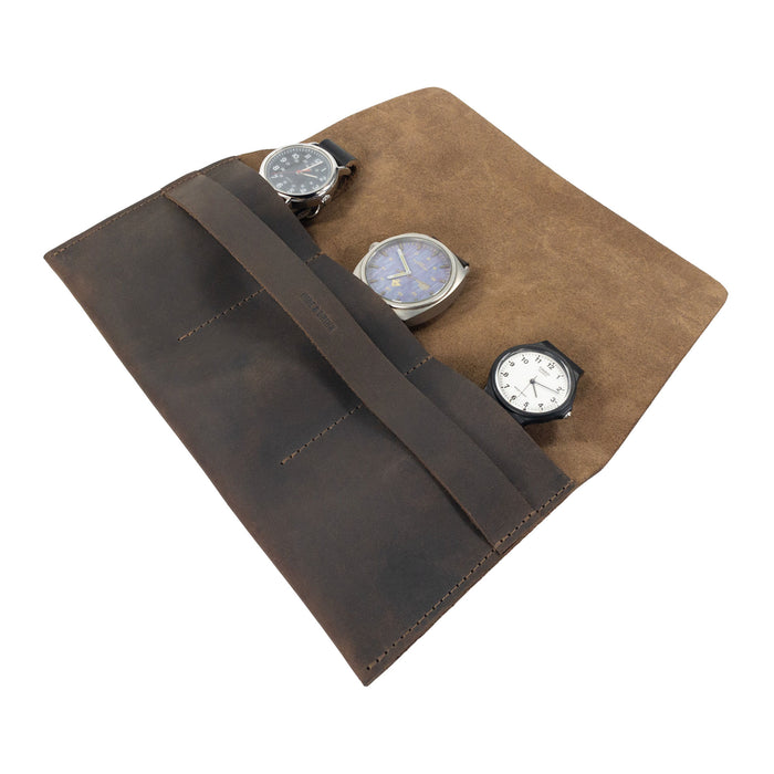 Triple Watch Case - Stockyard X 'The Leather Store'