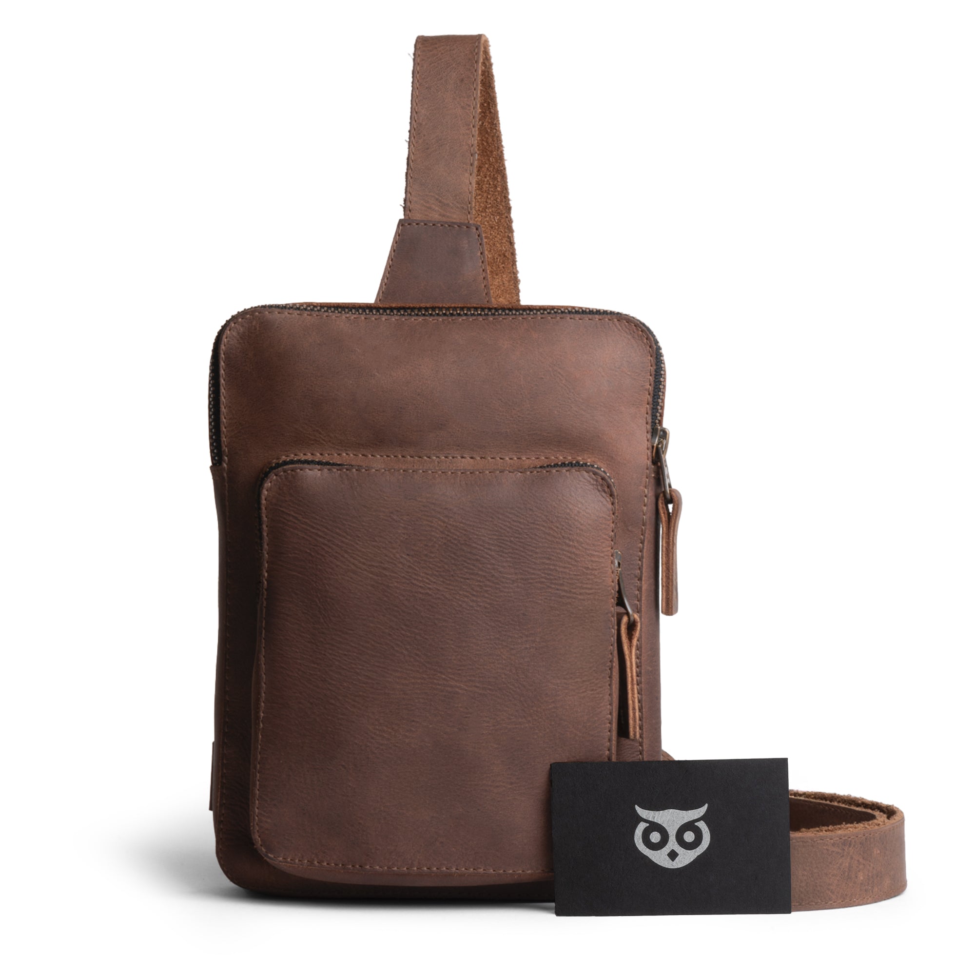 Traveler Sling Bag – StockyardX, The Leather Store