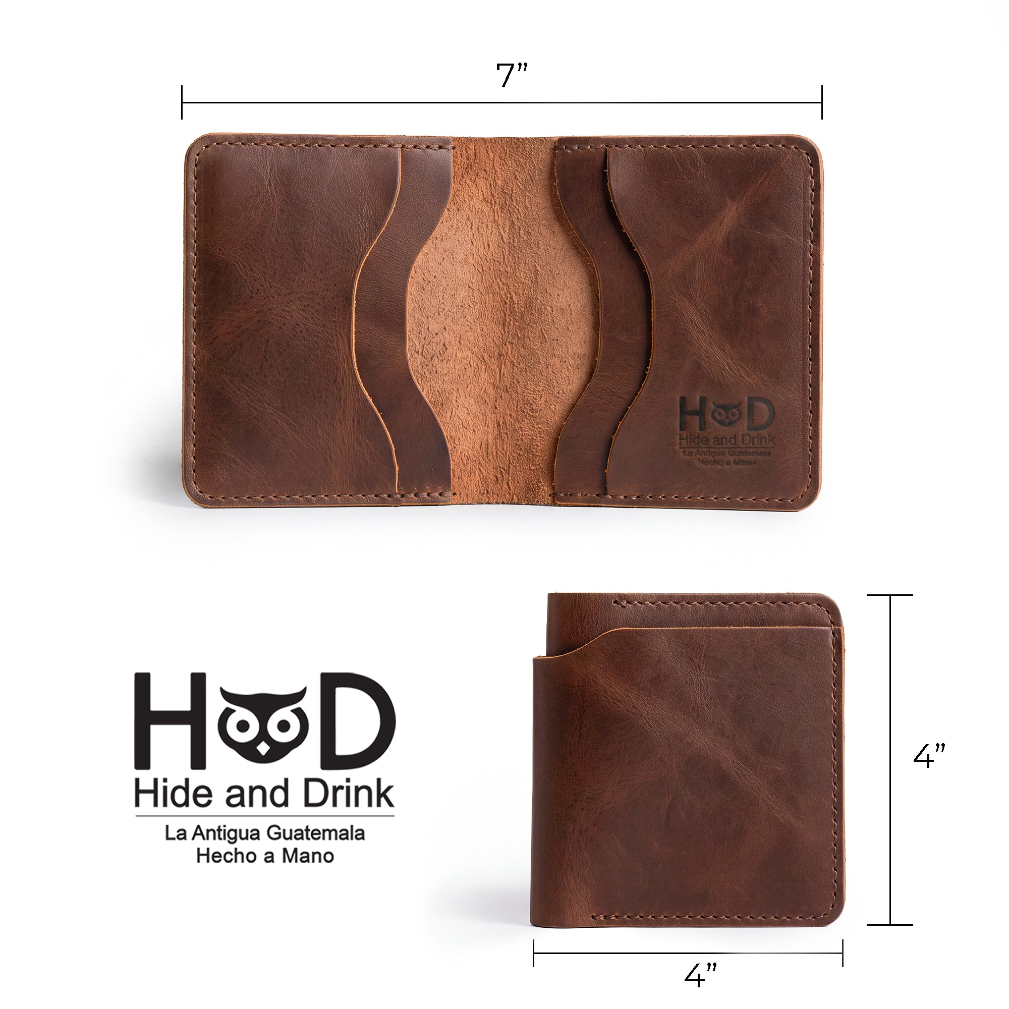 Bifold Wallet with Extra Layer - Stockyard X 'The Leather Store'