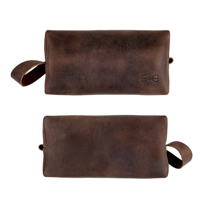 Toiletry Bag for Groomsmen - Stockyard X 'The Leather Store'