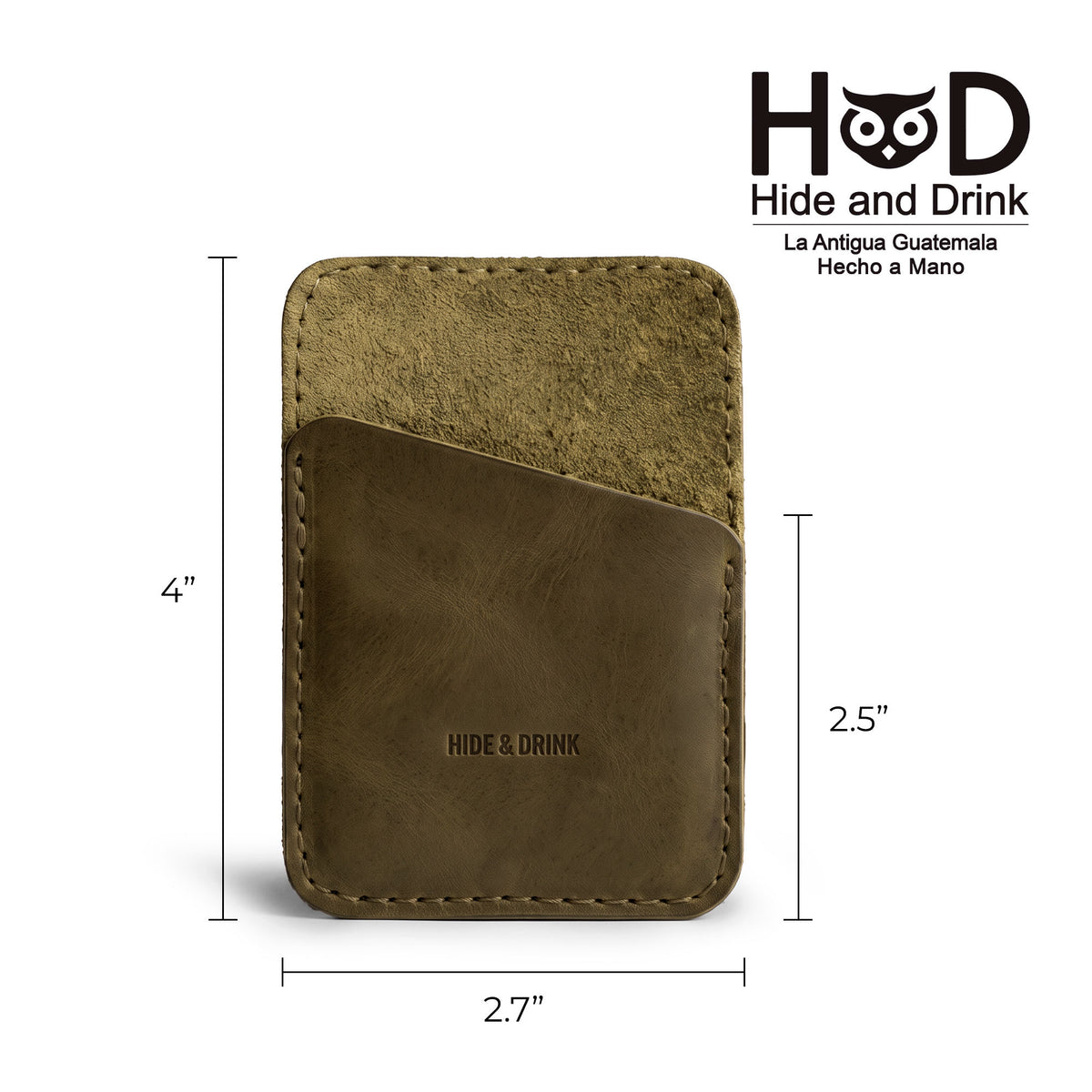 Minimalist Card Holder - Stockyard X 'The Leather Store'