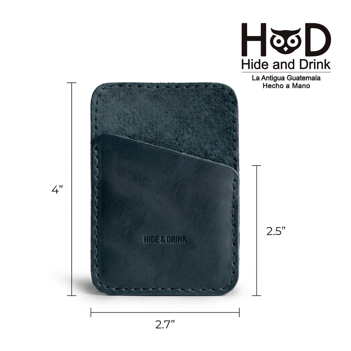 Minimalist Card Holder - Stockyard X 'The Leather Store'