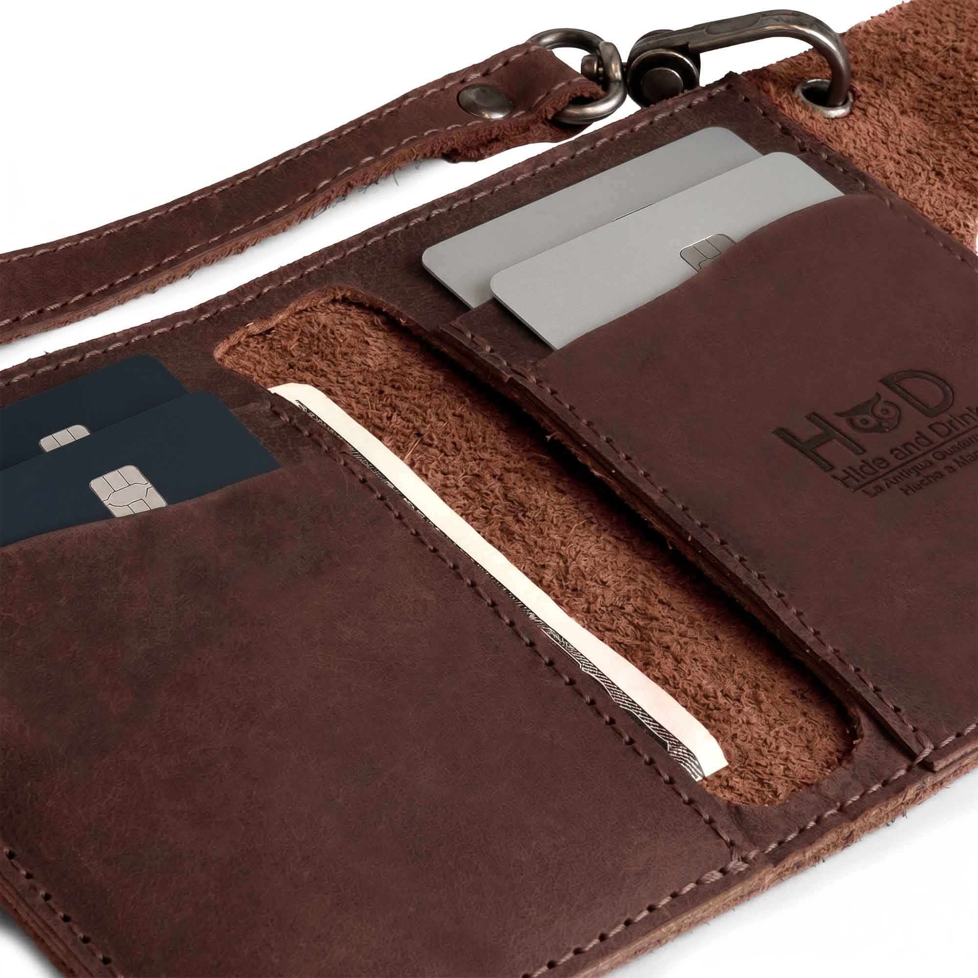 Biker Wallet – StockyardX, The Leather Store