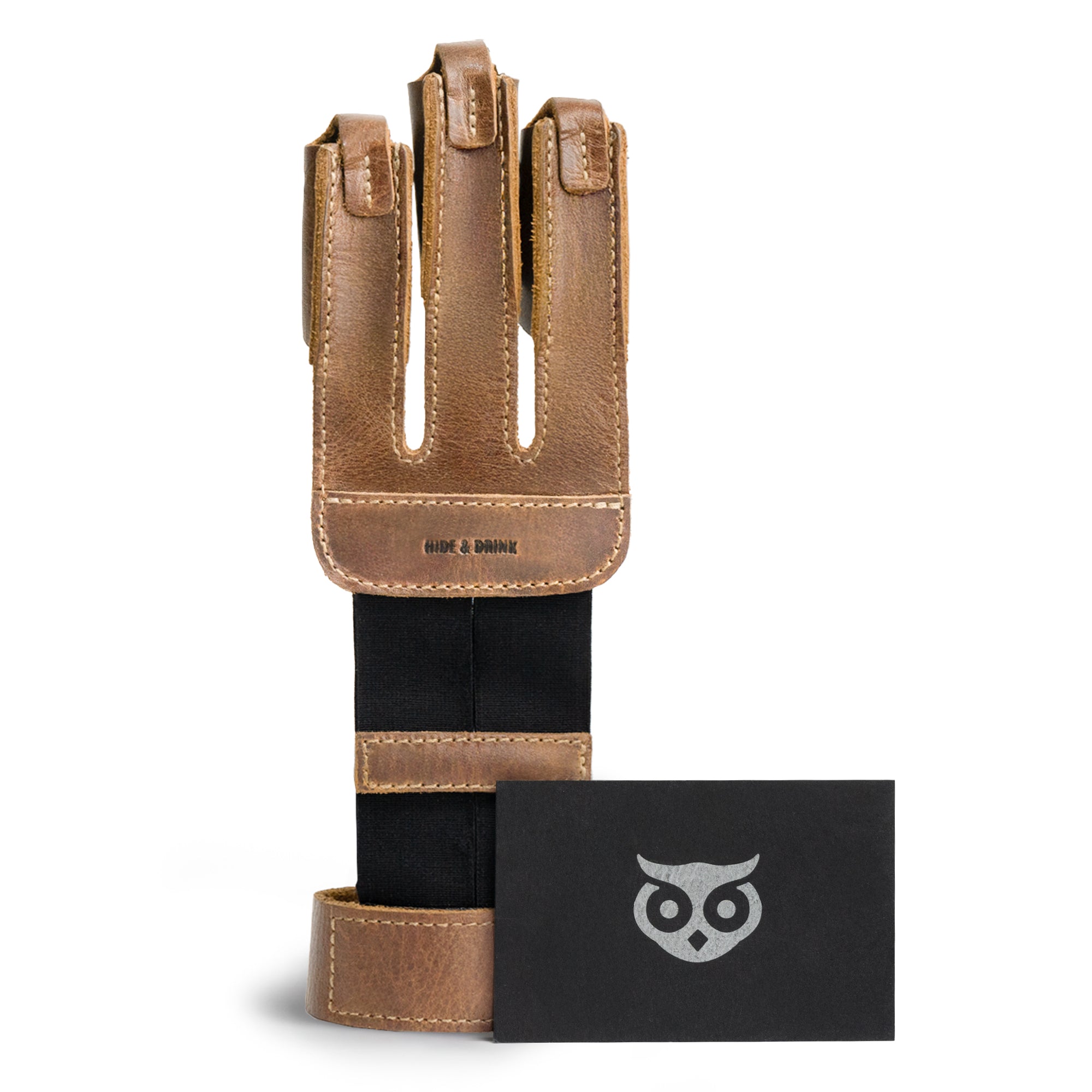 Three-Finger Archery Glove