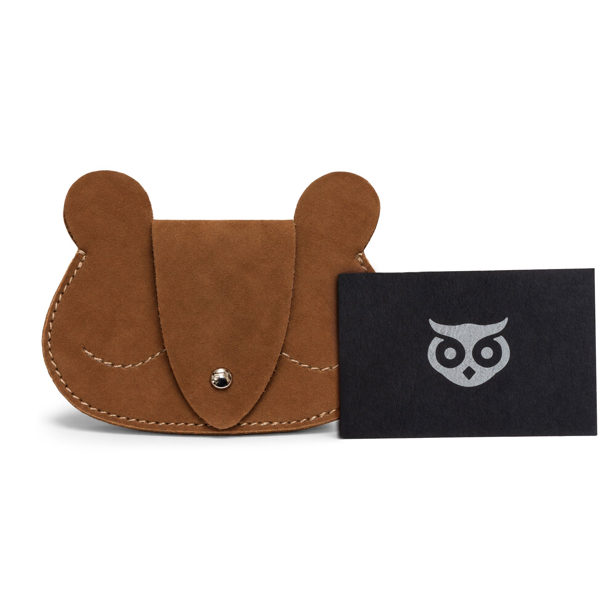 Sleepy Bear Coin Pouch - Stockyard X 'The Leather Store'