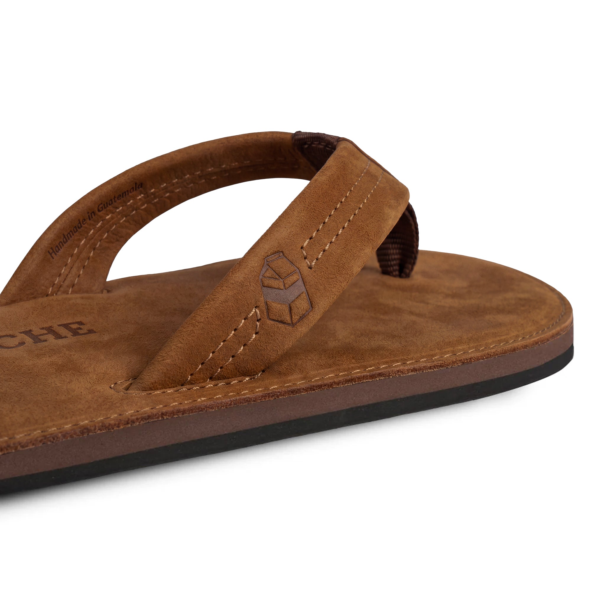 The South Shore Padded Leather Flip Flop