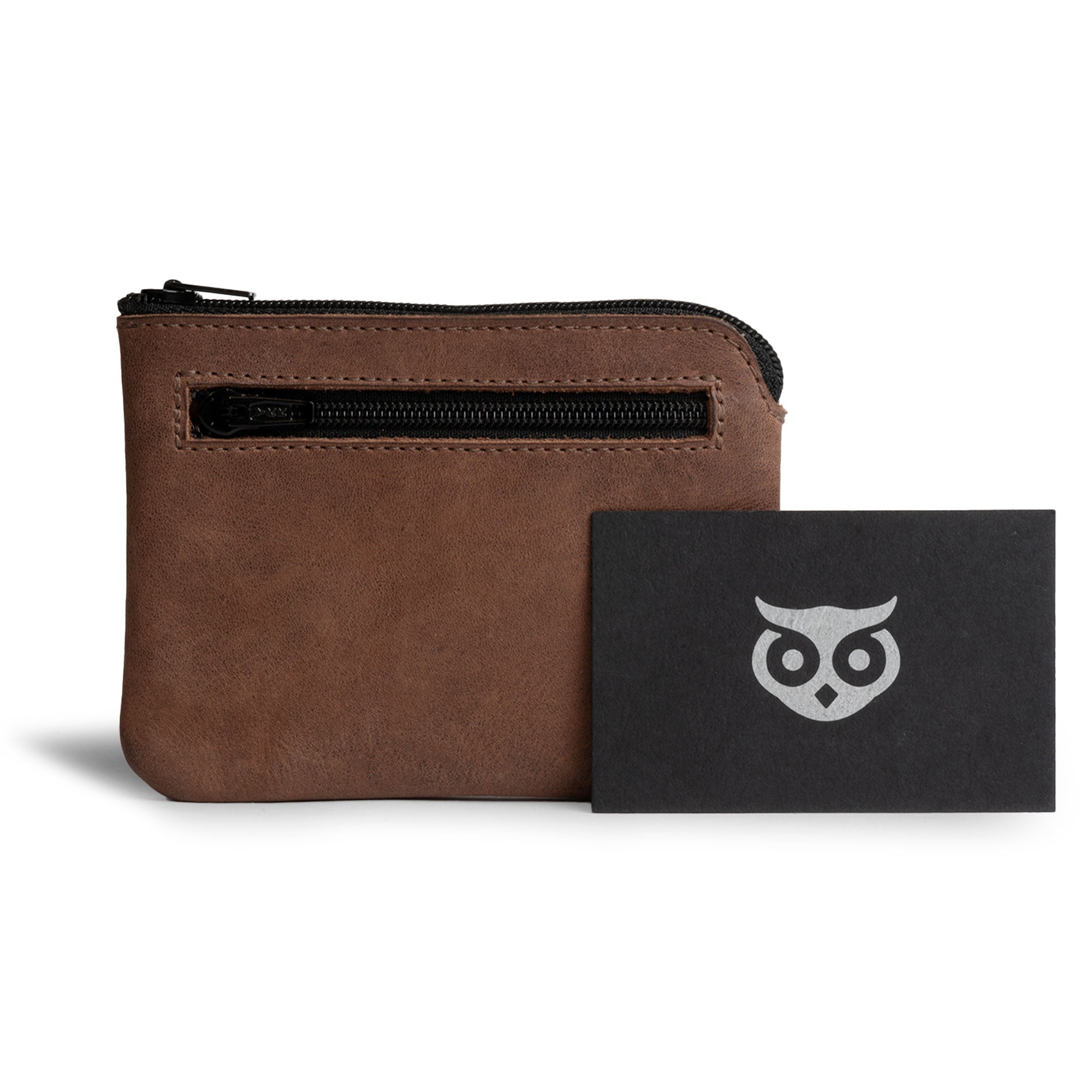 Double Wallet Coin Pouch – StockyardX, The Leather Store