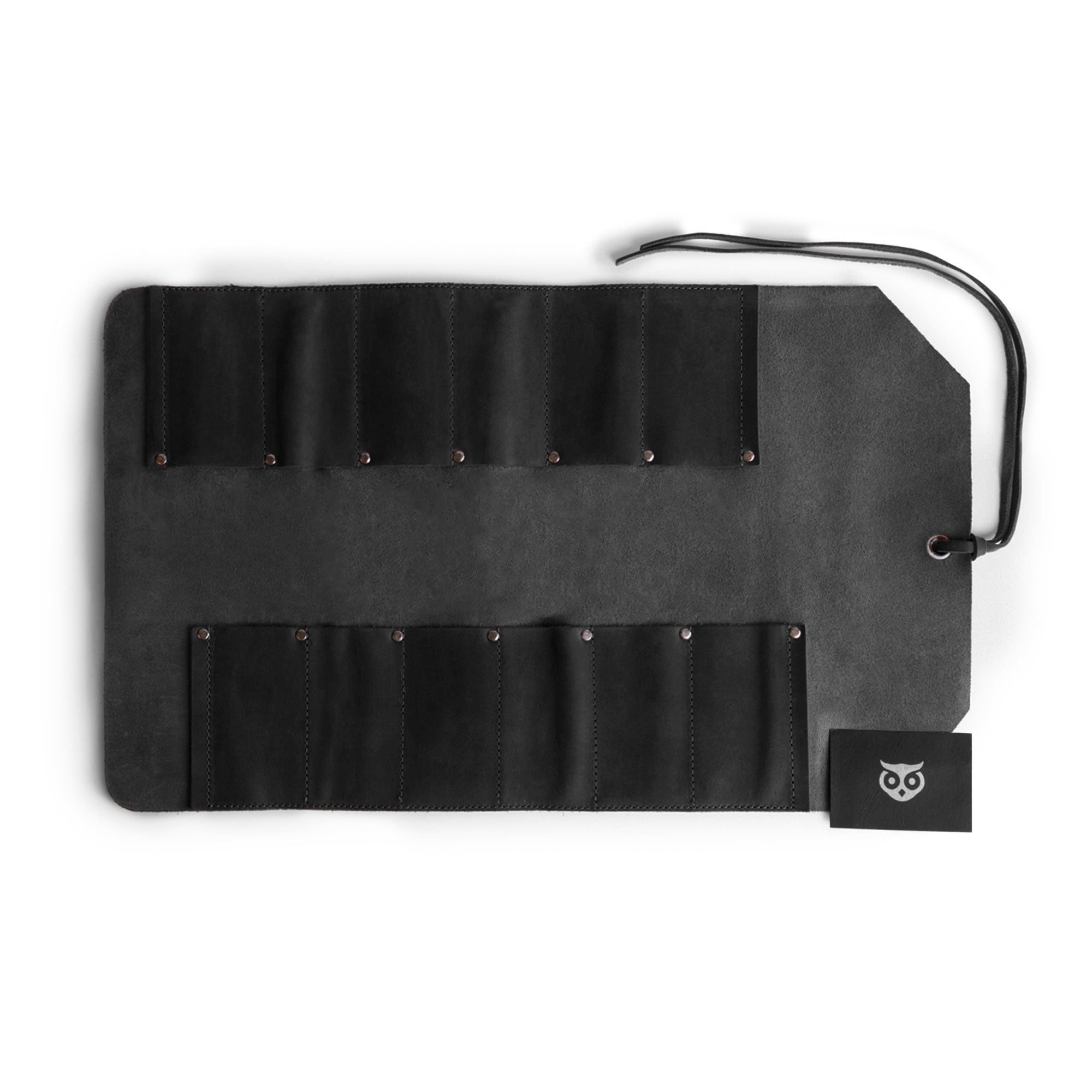Hide & Drink Tool Roll (12 Pockets): Showcasing the luxurious leather finish and functionality of the tool roll, perfect for storage and travel. Tool Bag Roll Up, 12 Slot Heavy Duty Tool Roll Bag Organizer, Tool Roll Up Bag, Portable Tool Wrap Roll Bags for Travel, Durable Tool Kit Folding Tool Pouch Roll Up Mechanic Gifts for Men, Full Grain Leather, StockyardX, Small Batch Production, Hand Cut, Hand Sewn, Fire Branded, Artisan, Handmade in La Antigua Guatemala & Oaxaca Mexico.