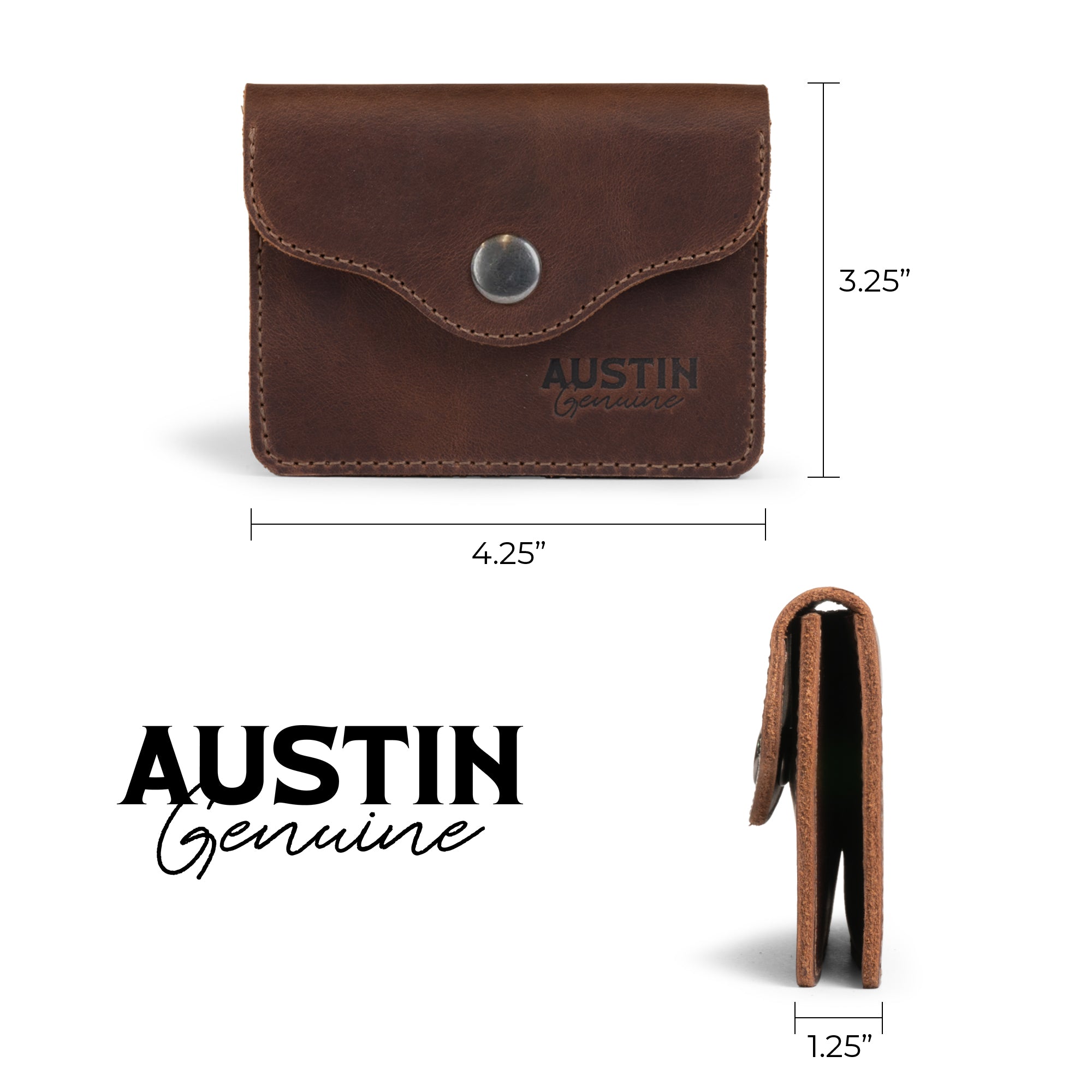 The Hyde Card Wallet – StockyardX, The Leather Store