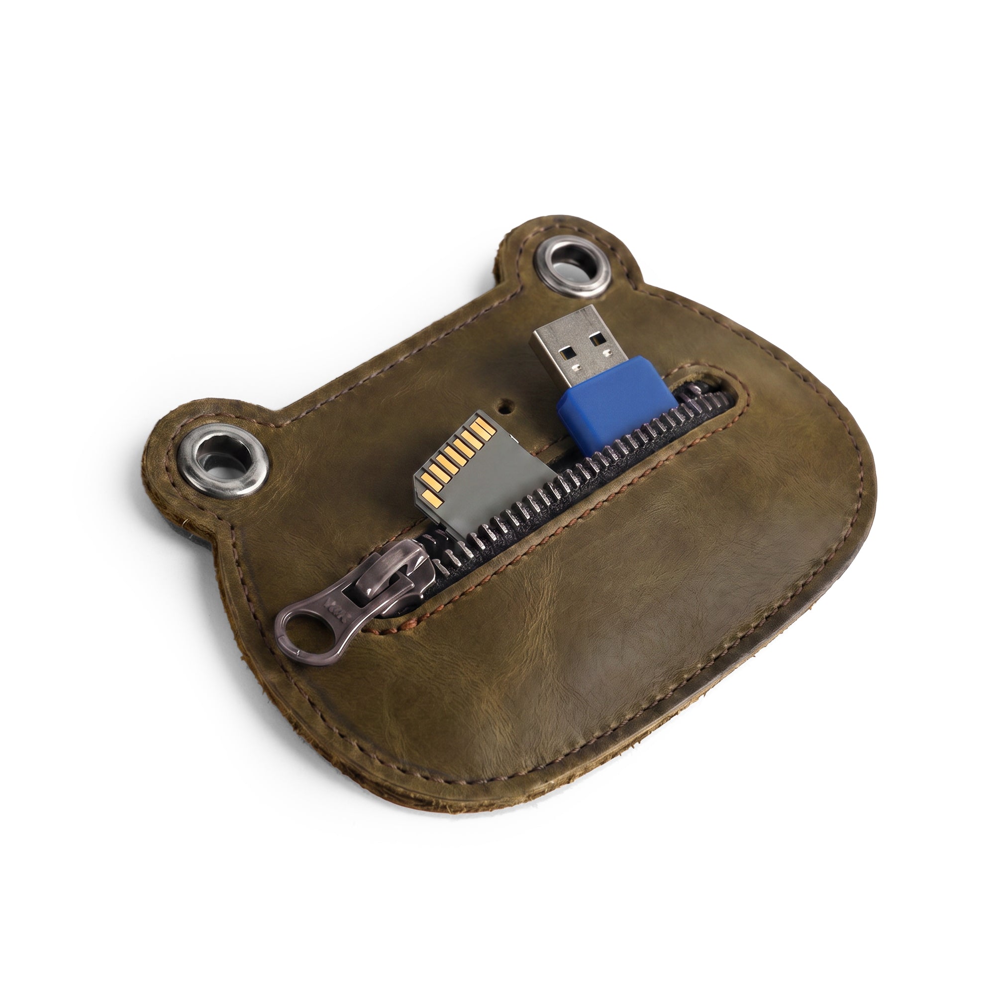 Multipurpose Frog Pouch – StockyardX, The Leather Store