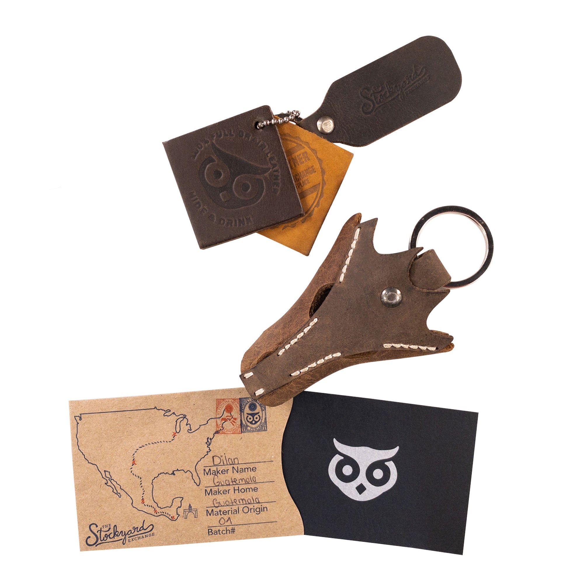Dragon Keychain - Stockyard X 'The Leather Store'