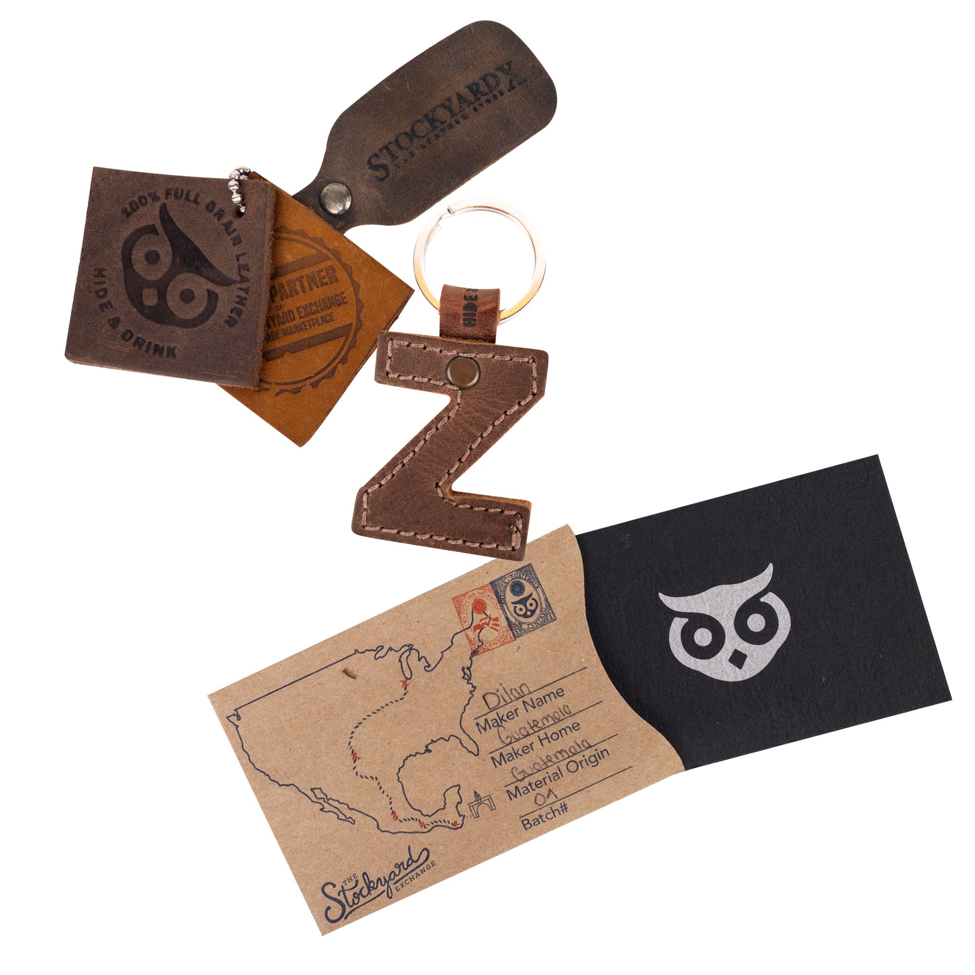 Alphabet Letter Keychains