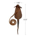 Stuffed Mouse Cat Toy - Stockyard X 'The Leather Store'