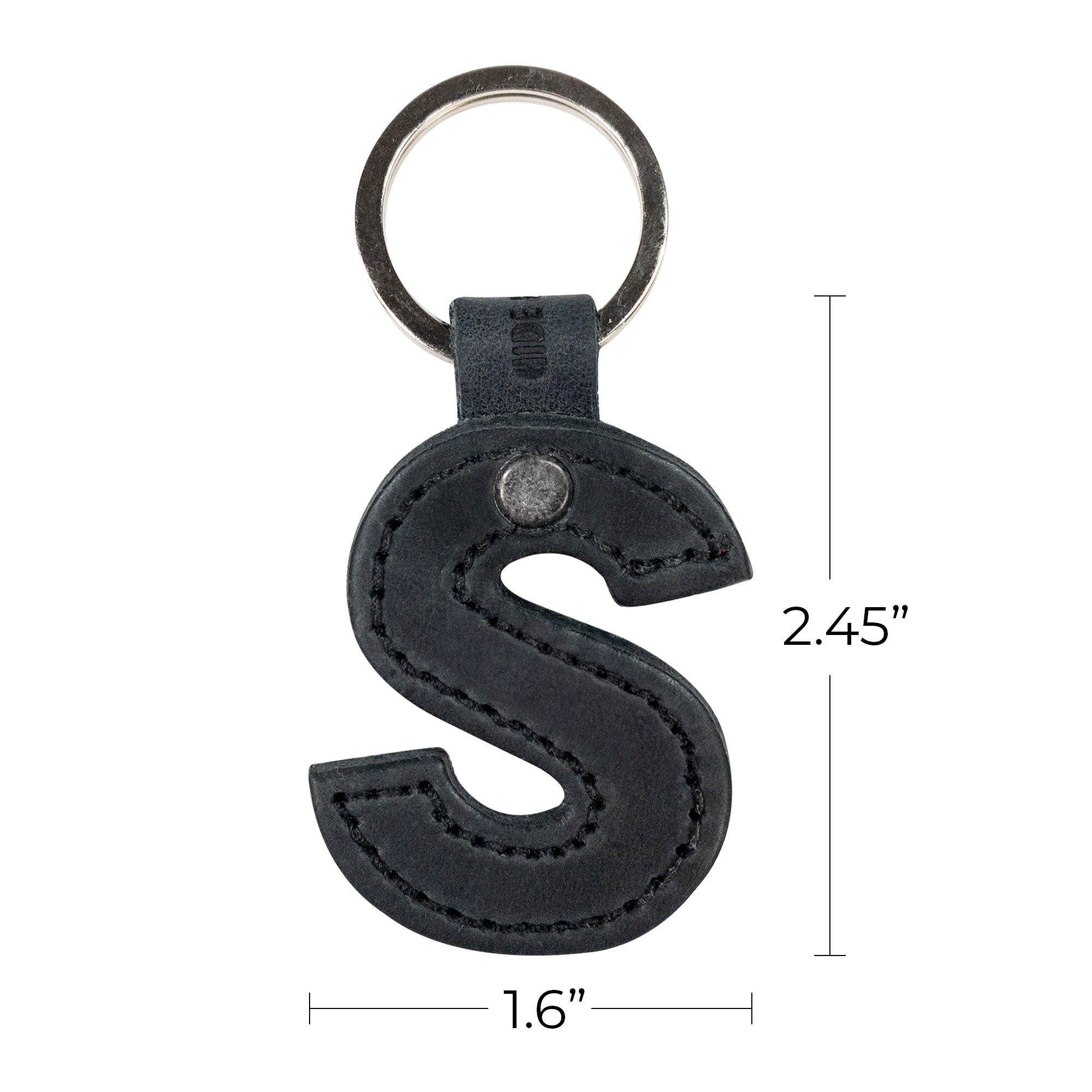Alphabet Letter Keychains – StockyardX, The Leather Store
