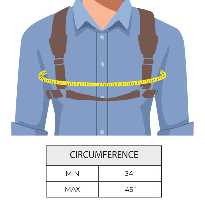 Ajustable Harness for Alto & Tenor Saxophone