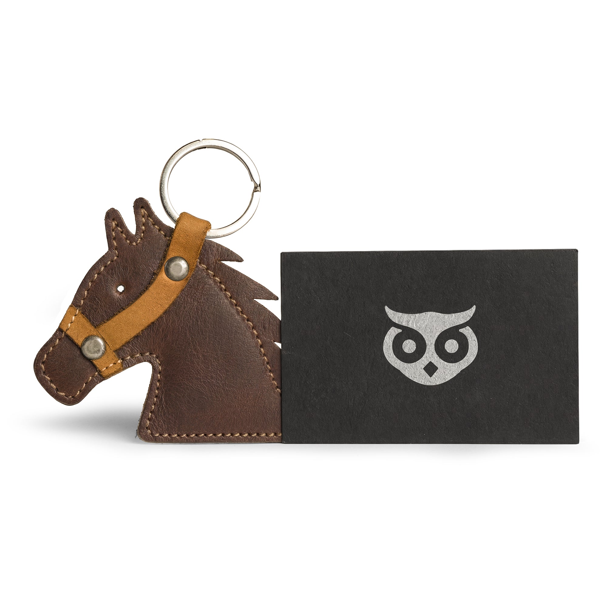 Horse Head Keychain – StockyardX, The Leather Store