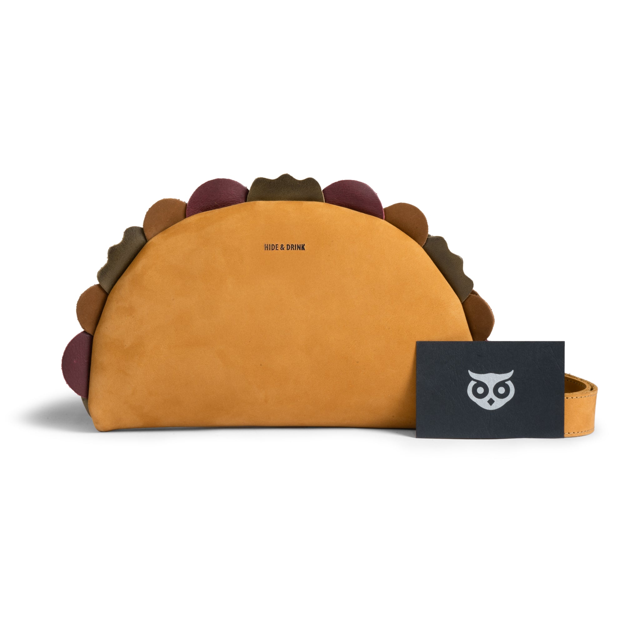 ヤ*ス様 US Customized Quilted Body Bag Taco-Shaped Crossbody Bag – StockyardX, The Leather Store